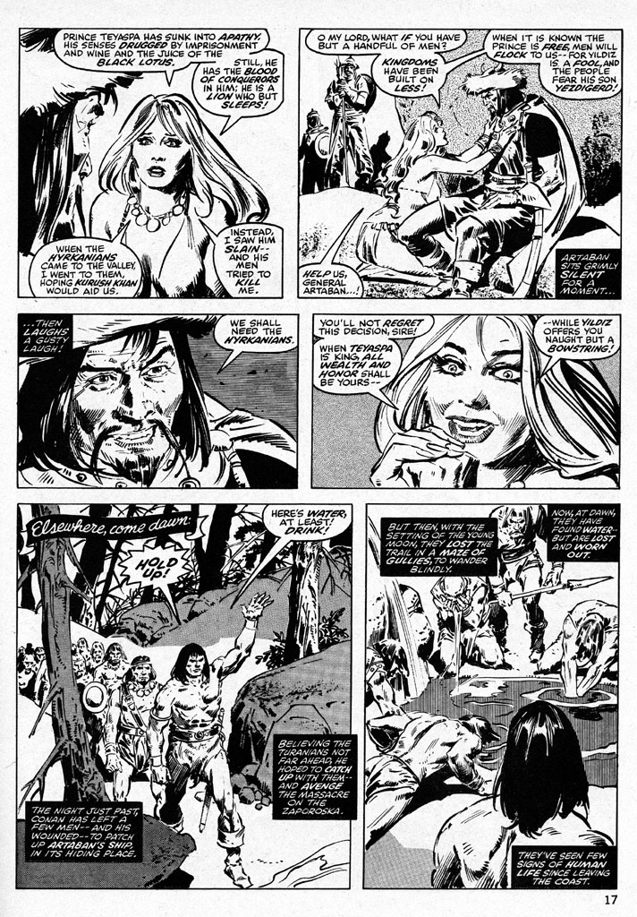 Read online The Savage Sword Of Conan comic -  Issue #38 - 17