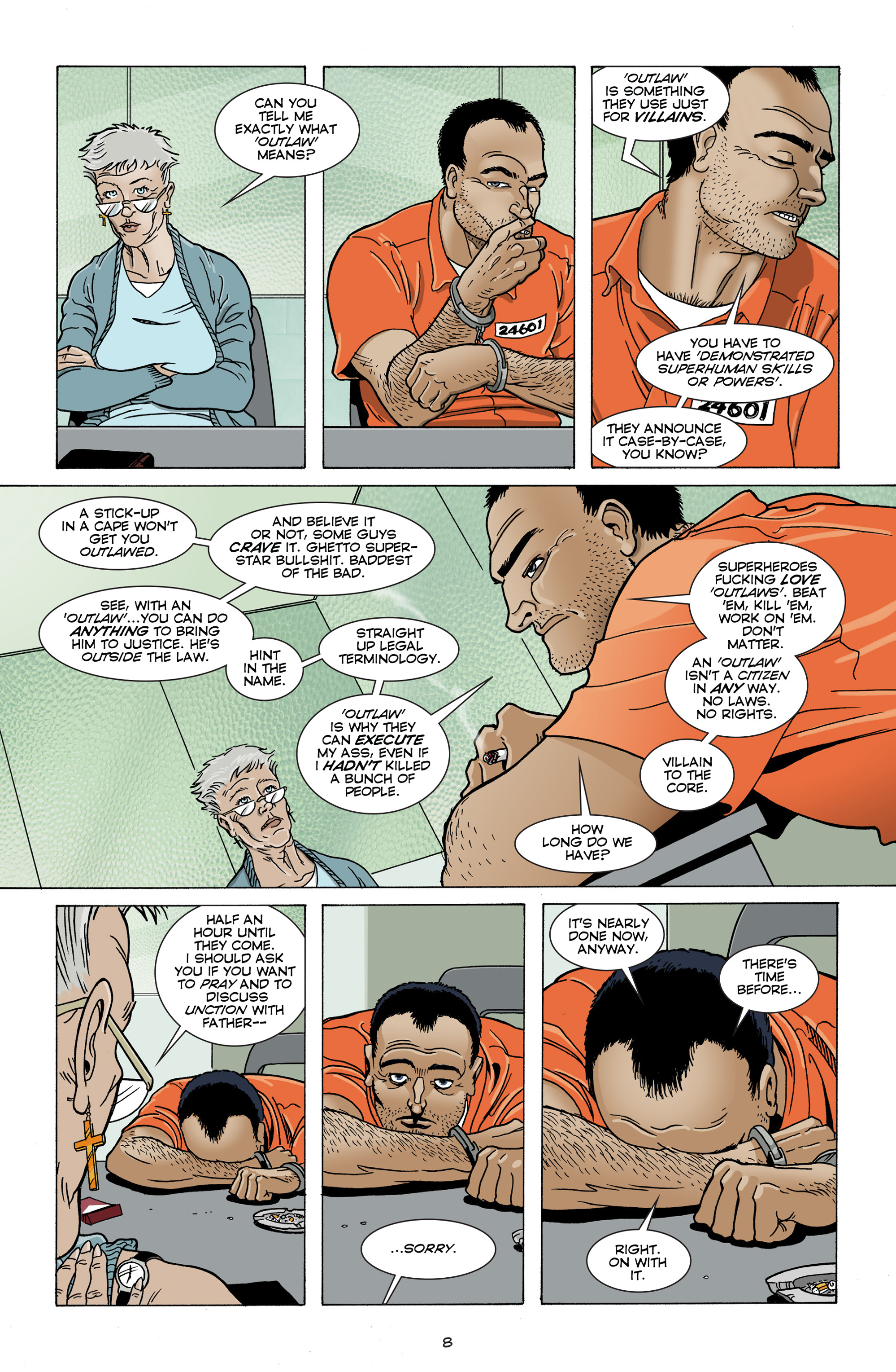 Read online Unmasked comic -  Issue #4 - 10