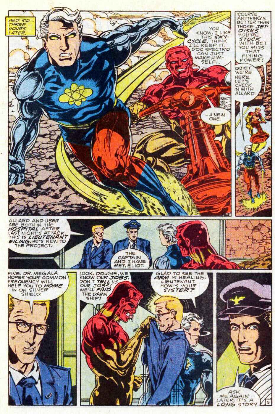 Read online Captain Atom (1987) comic -  Issue #35 - 10