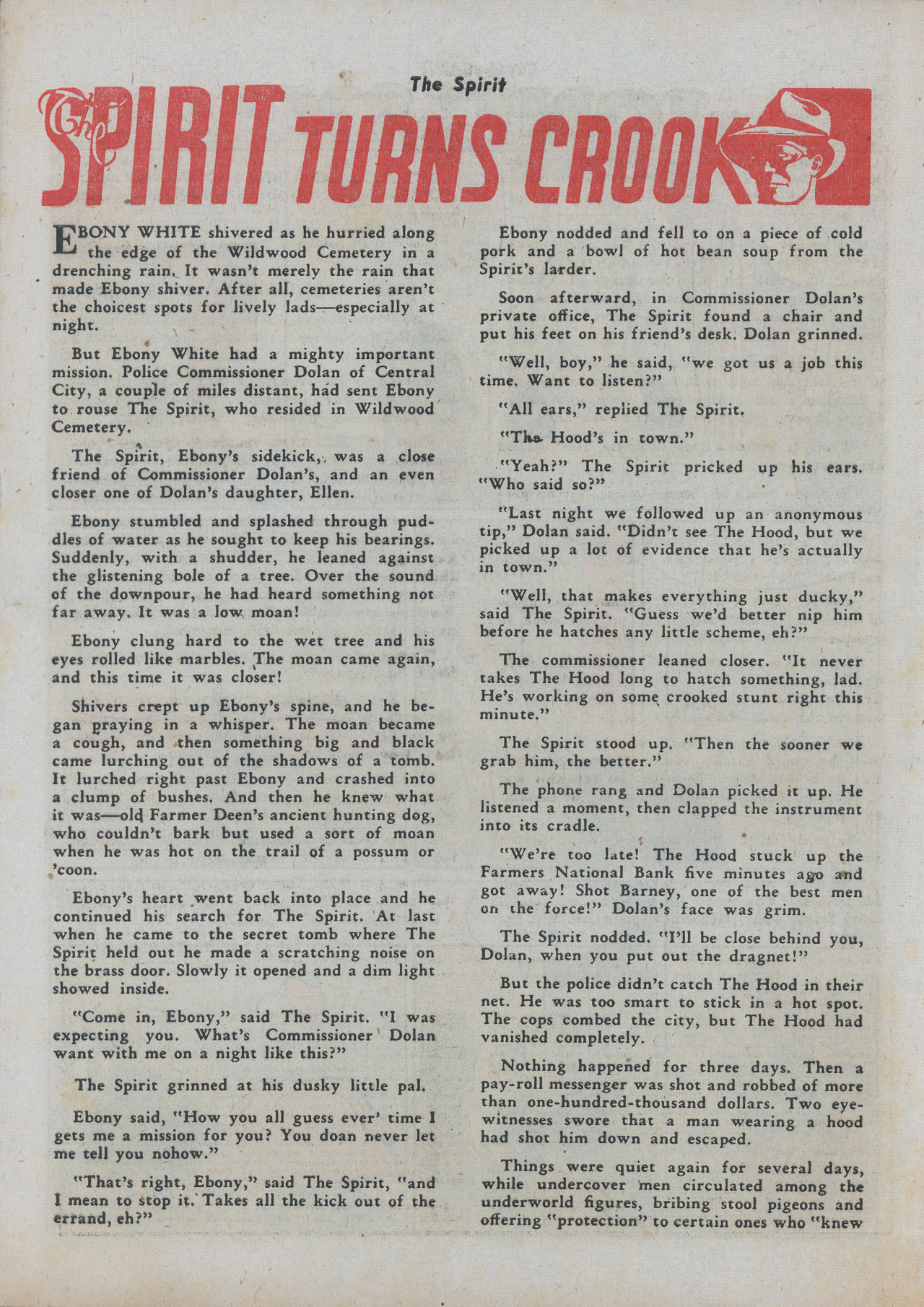 Read online The Spirit (1944) comic -  Issue #11 - 40