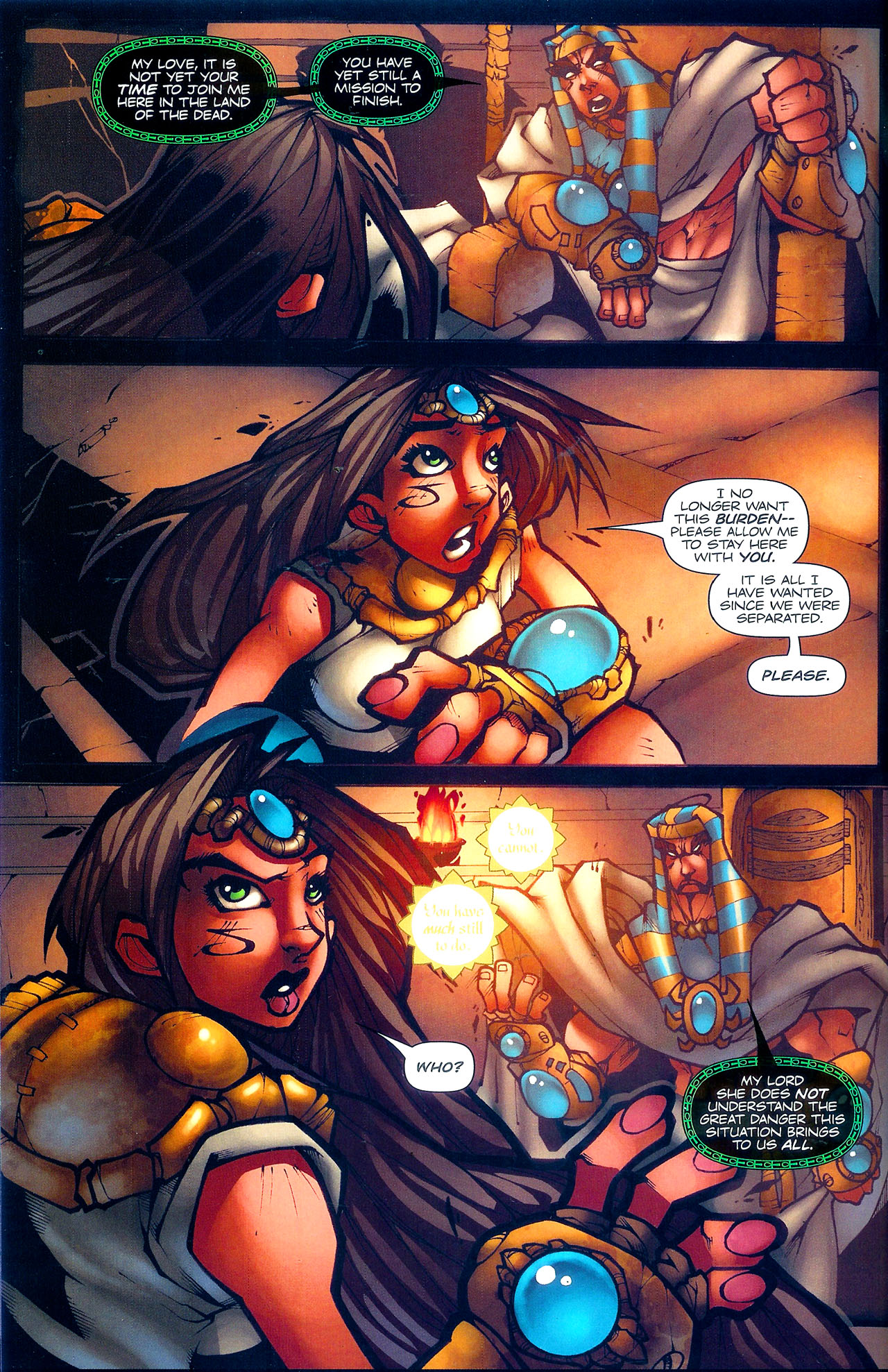 Read online Legend of Isis comic -  Issue #2 - 6