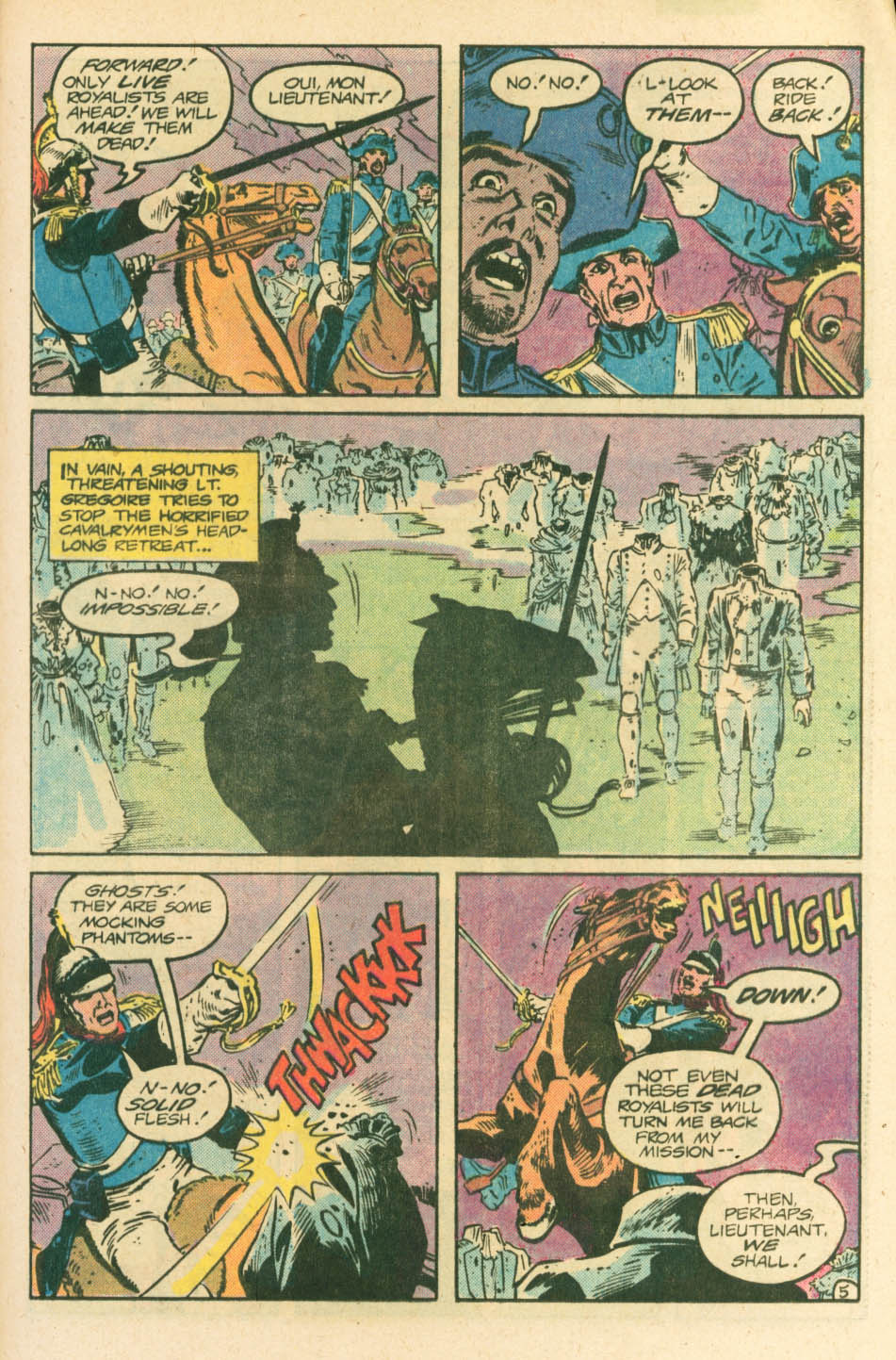 Read online Weird War Tales (1971) comic -  Issue #112 - 21