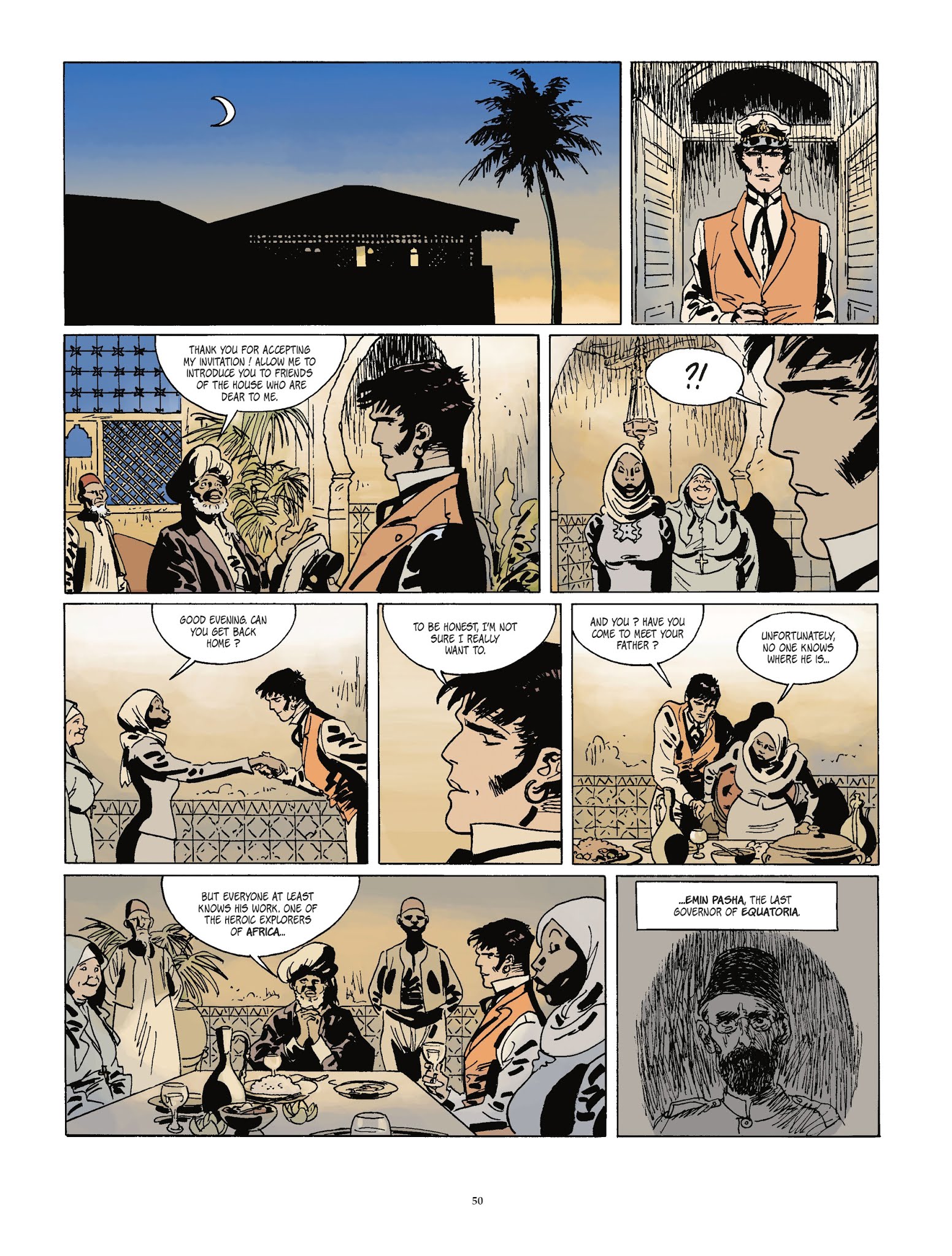 Read online Corto Maltese [GER] comic -  Issue #16 - 50