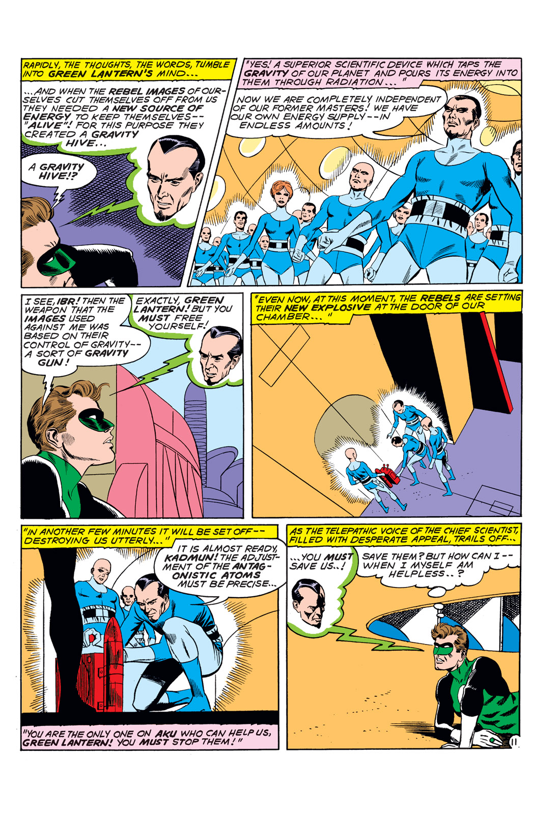 Read online Green Lantern (1960) comic -  Issue #6 - 12