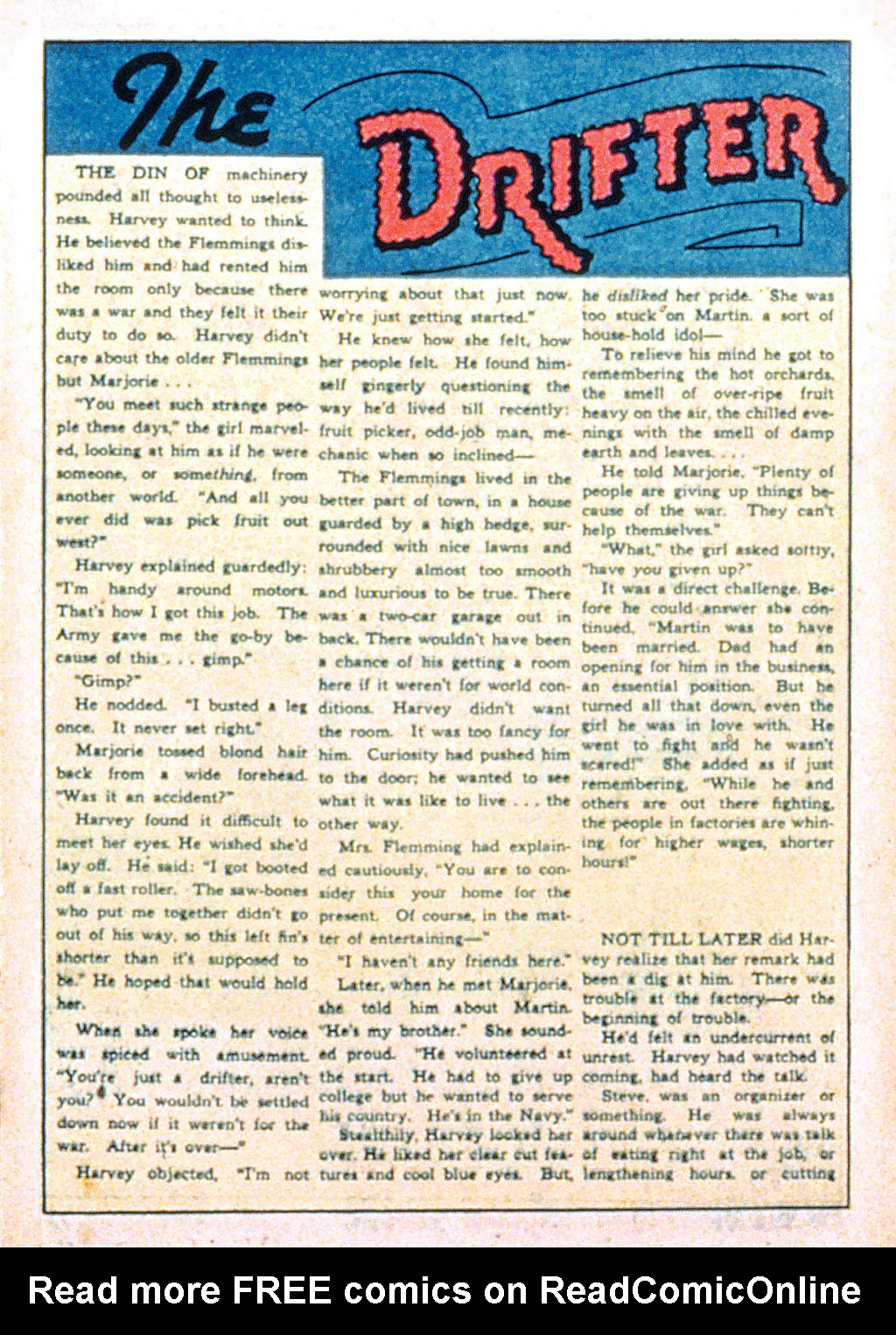 Read online USA Comics comic -  Issue #13 - 35