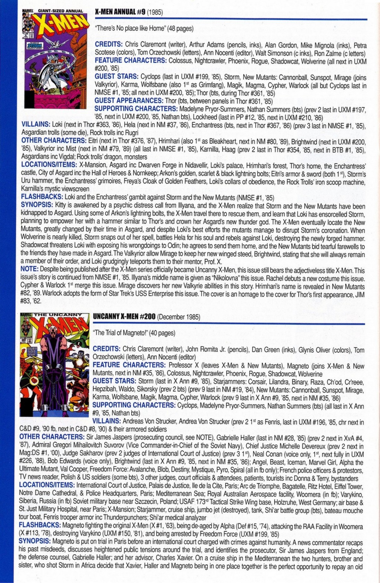 Read online Official Index to the Marvel Universe comic -  Issue #5 - 50