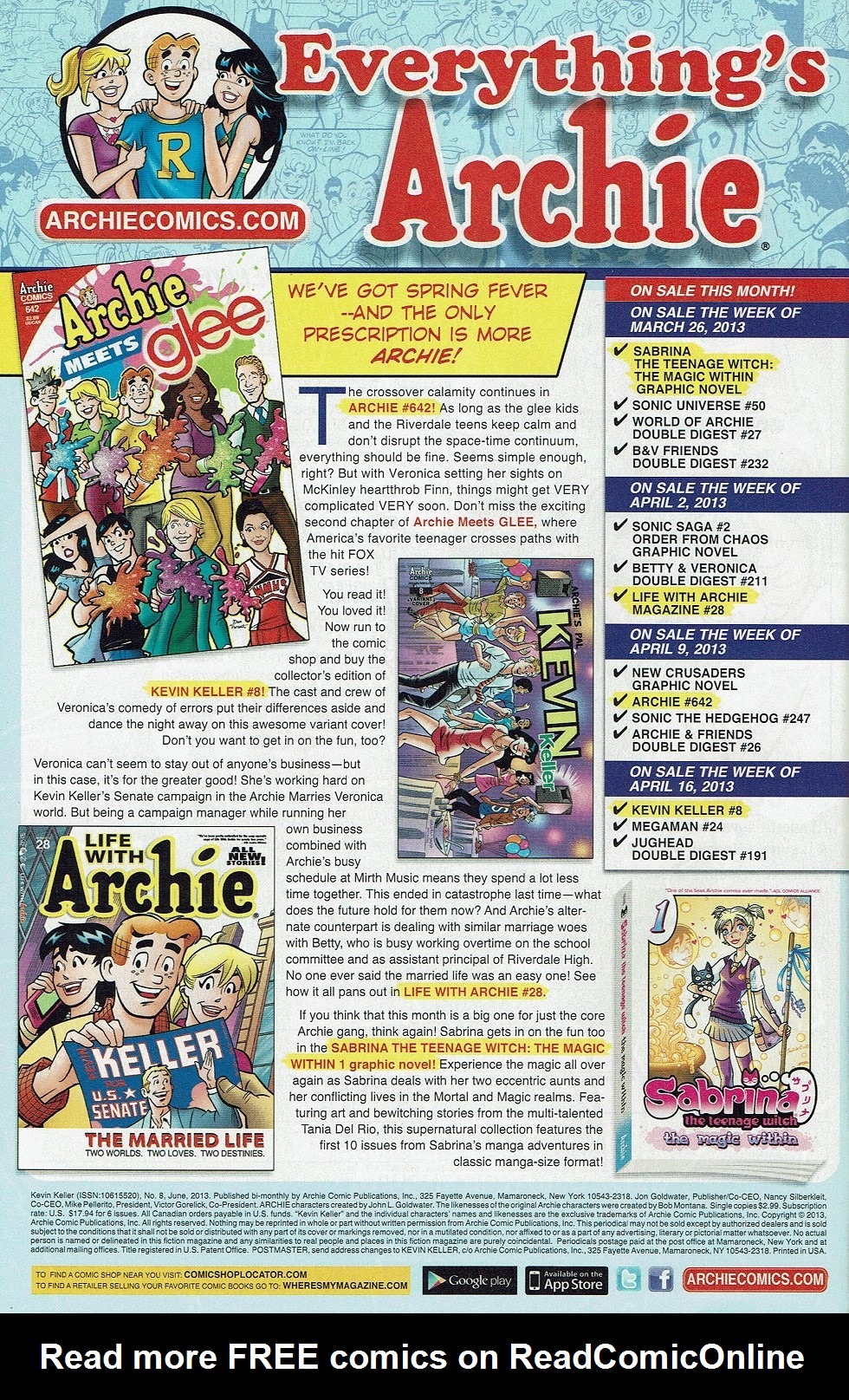 Read online Kevin Keller comic -  Issue #8 - 35