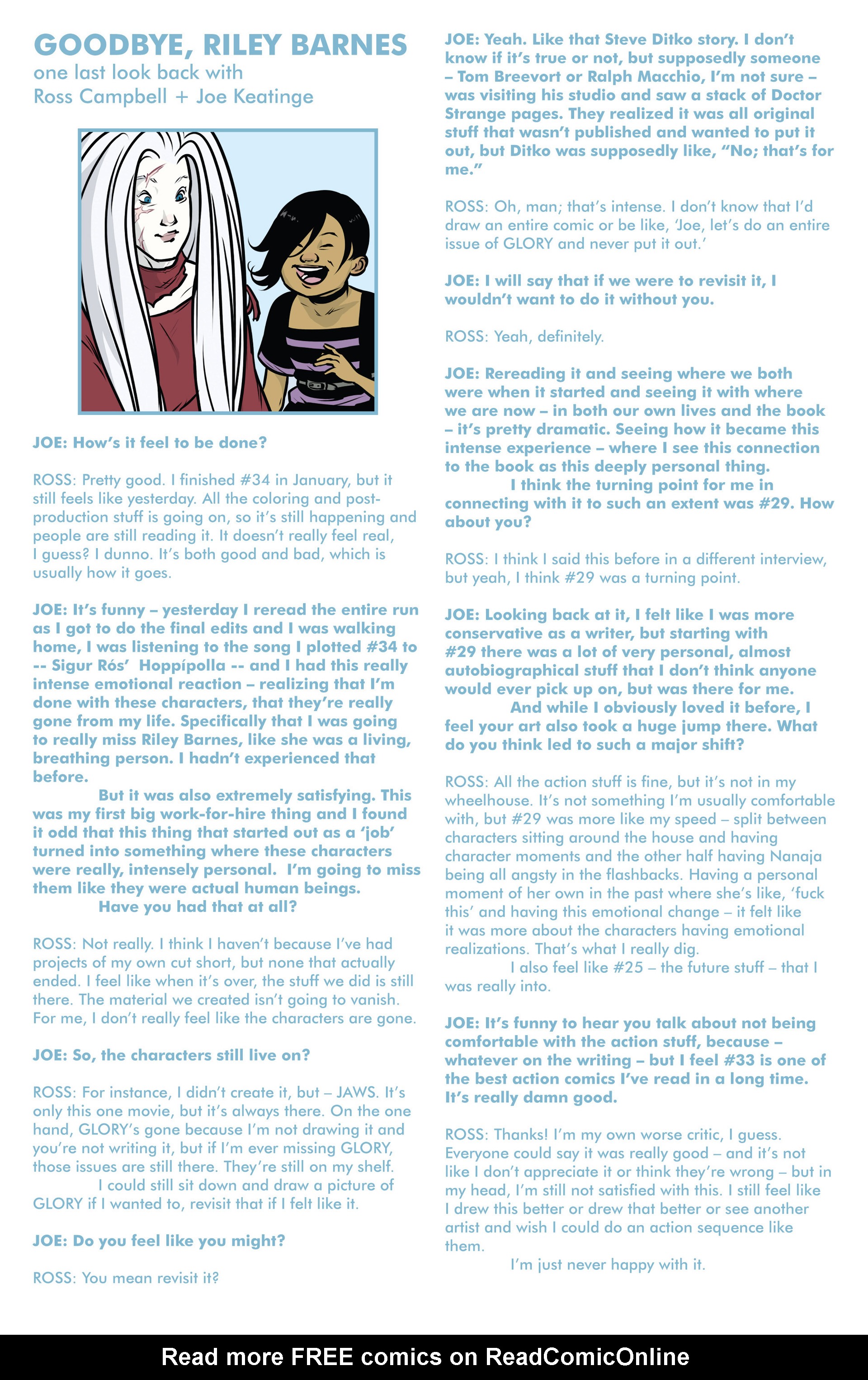 Read online Glory comic -  Issue #34 - 23