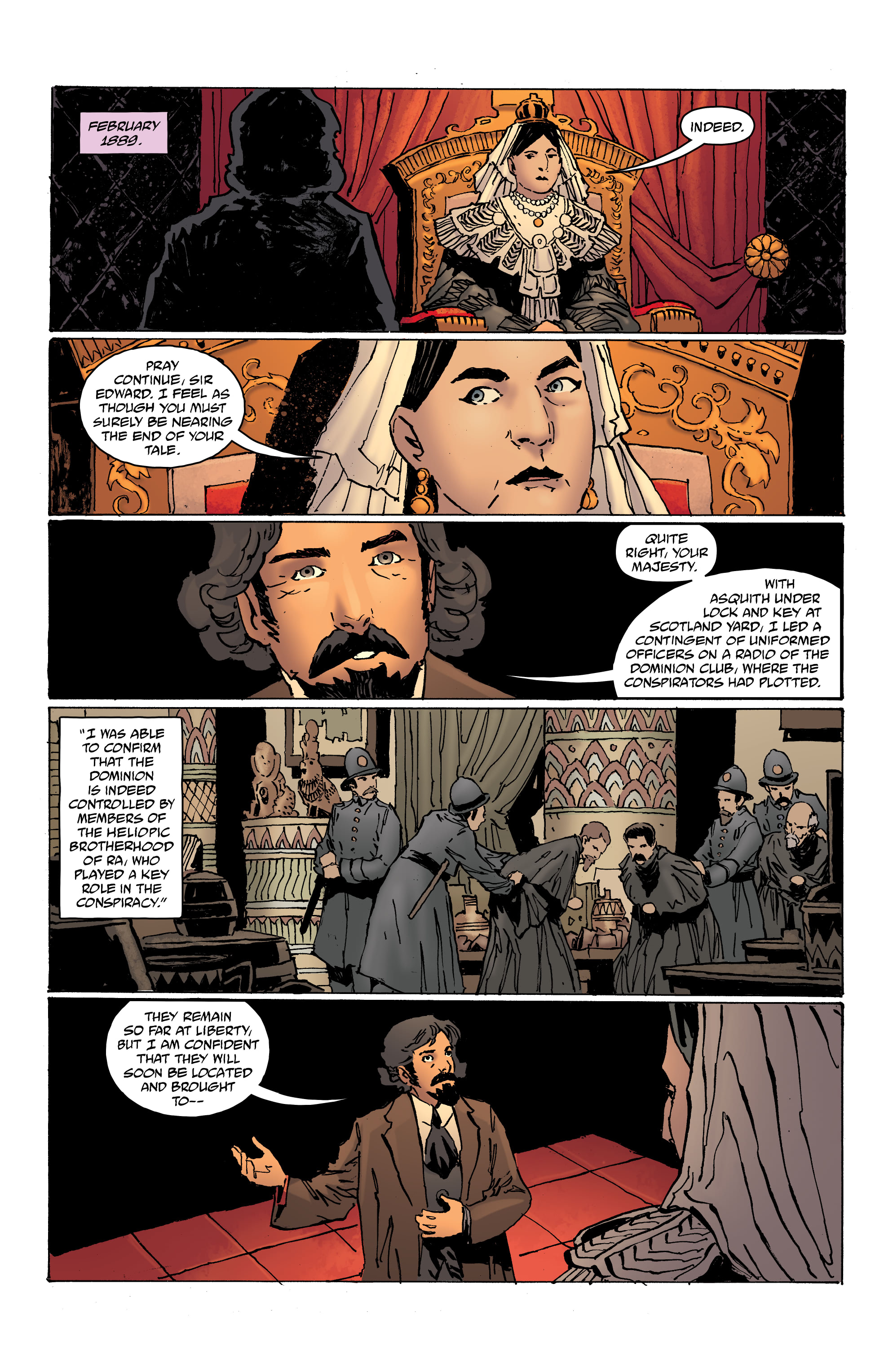 Read online Witchfinder: The Reign of Darkness comic -  Issue #5 - 18