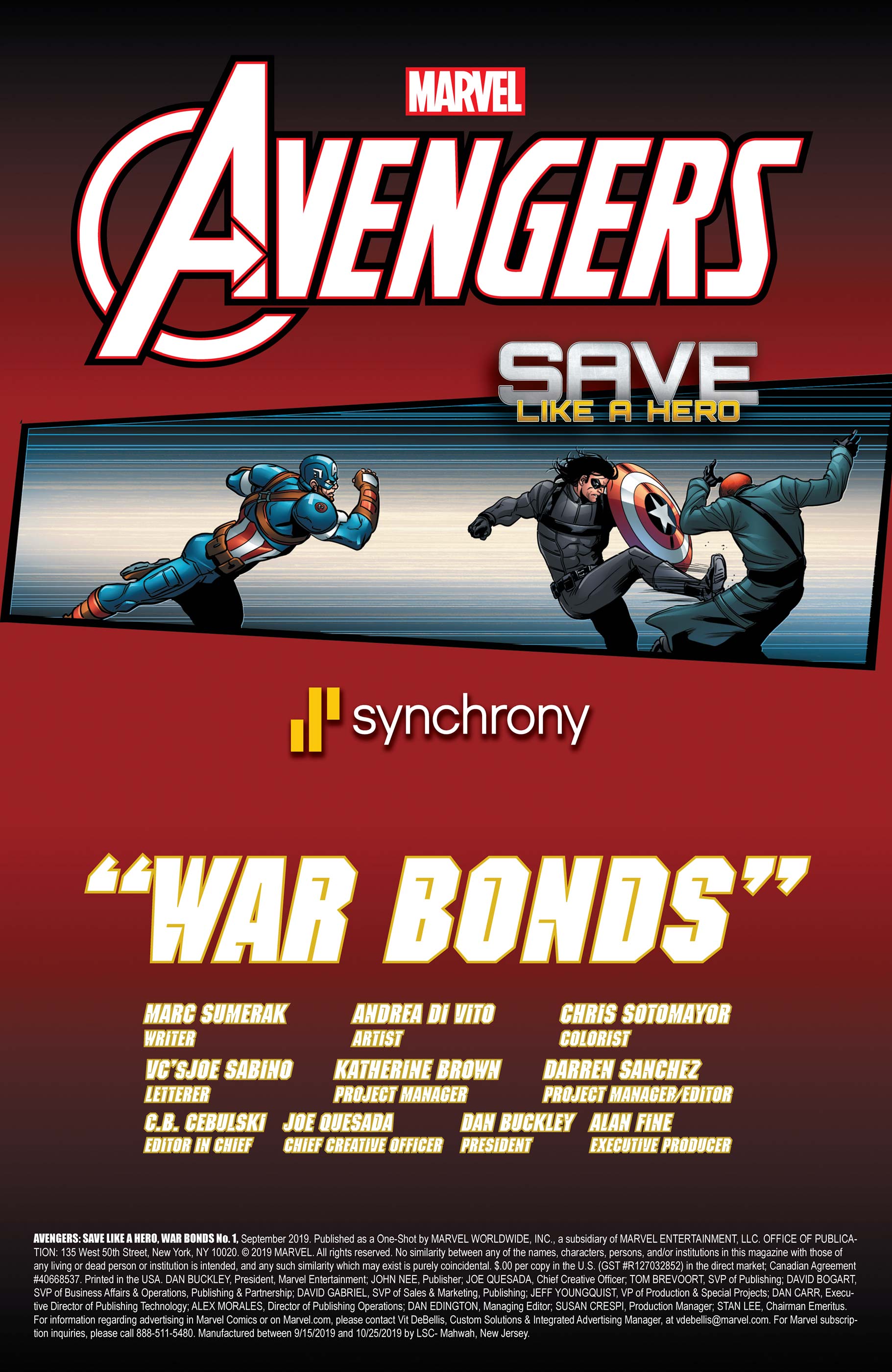 Read online Avengers: Save Like a Hero, War Bonds comic -  Issue # Full - 2