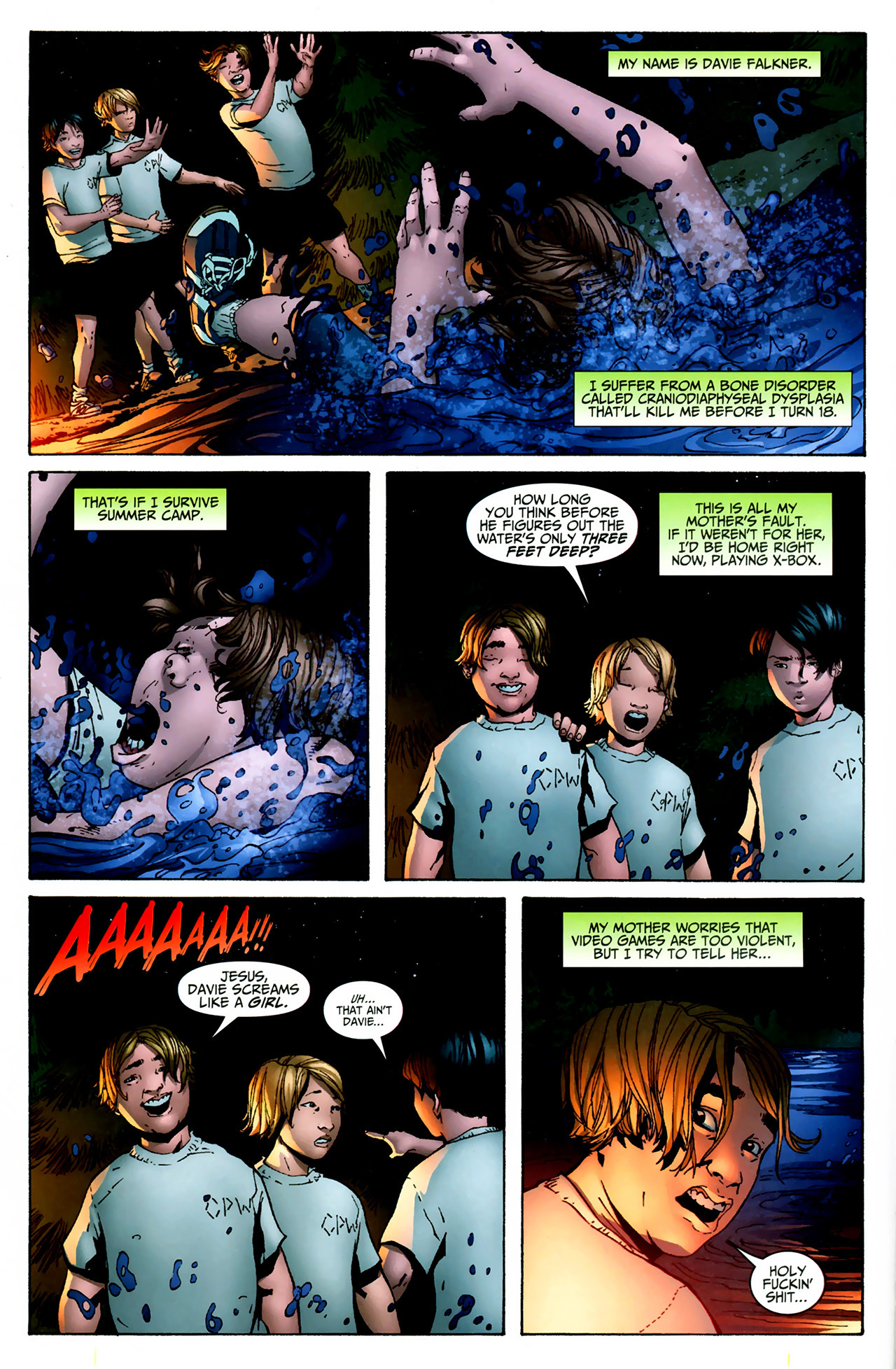 Read online Friday the 13th:  How I Spent My Summer Vacation comic -  Issue #1 - 7