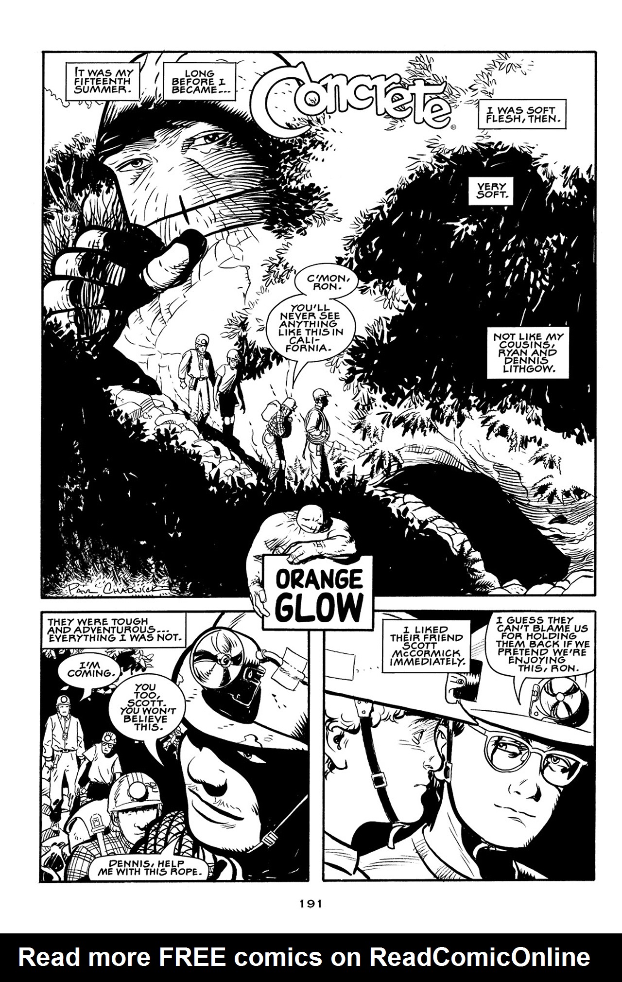 Read online Concrete (2005) comic -  Issue # TPB 1 - 192