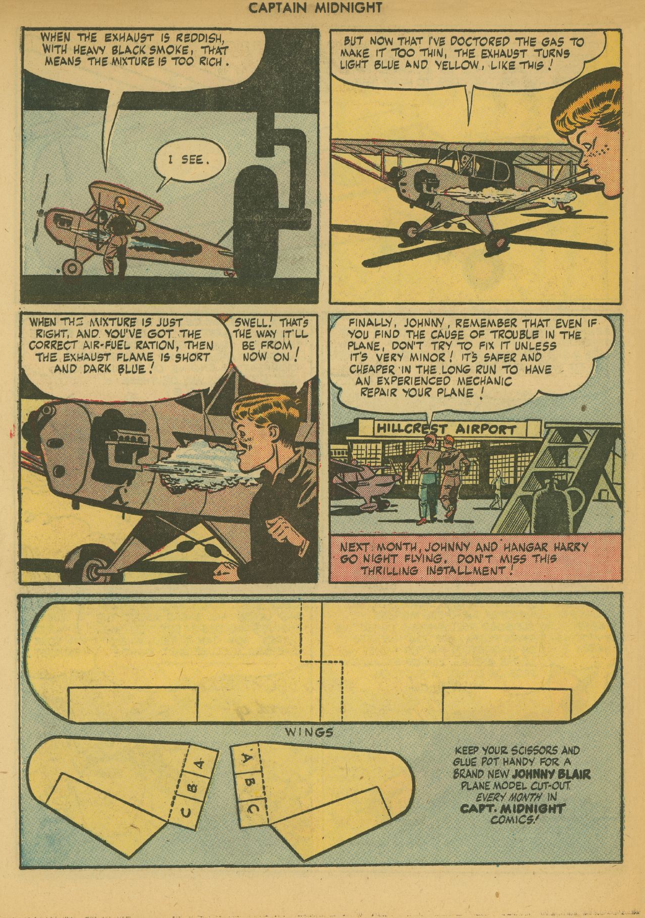 Read online Captain Midnight (1942) comic -  Issue #46 - 38