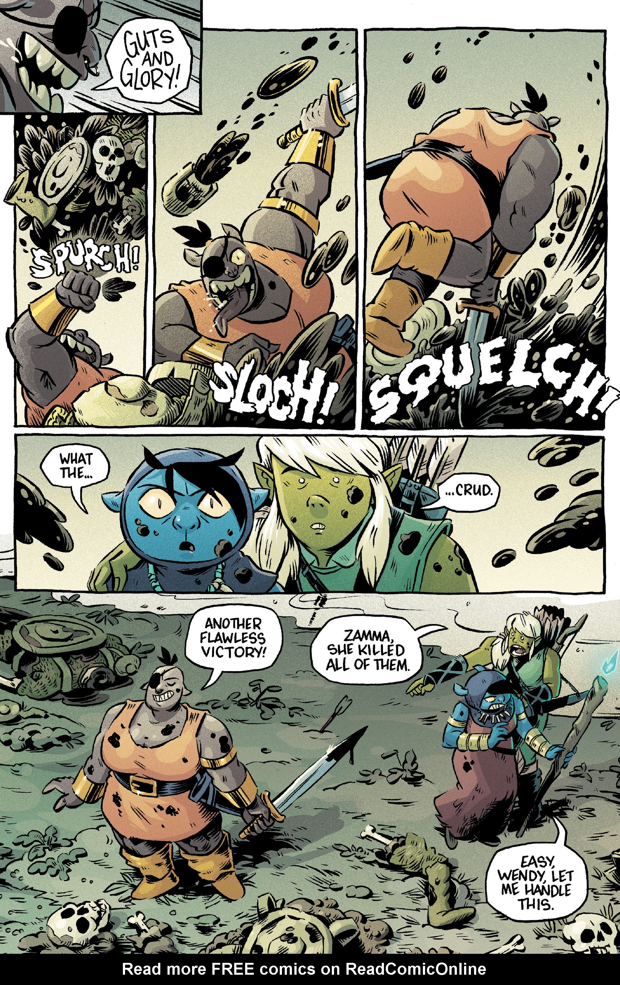 Read online ORCS! comic -  Issue #2 - 33