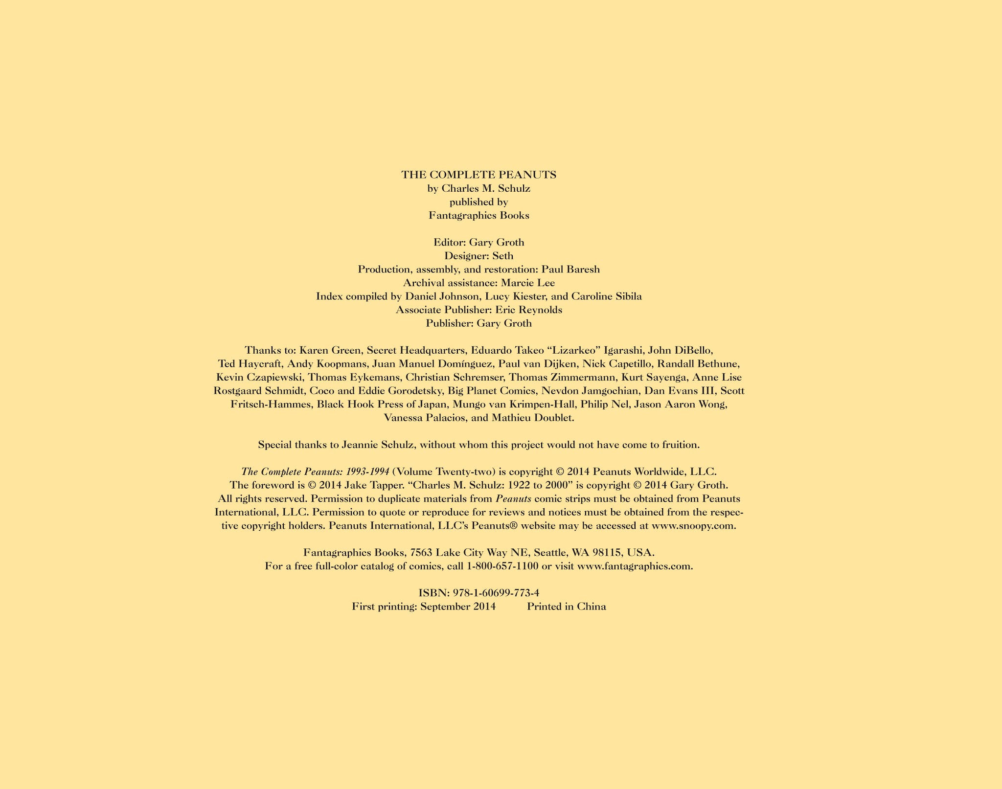 Read online The Complete Peanuts comic -  Issue # TPB 22 - 7