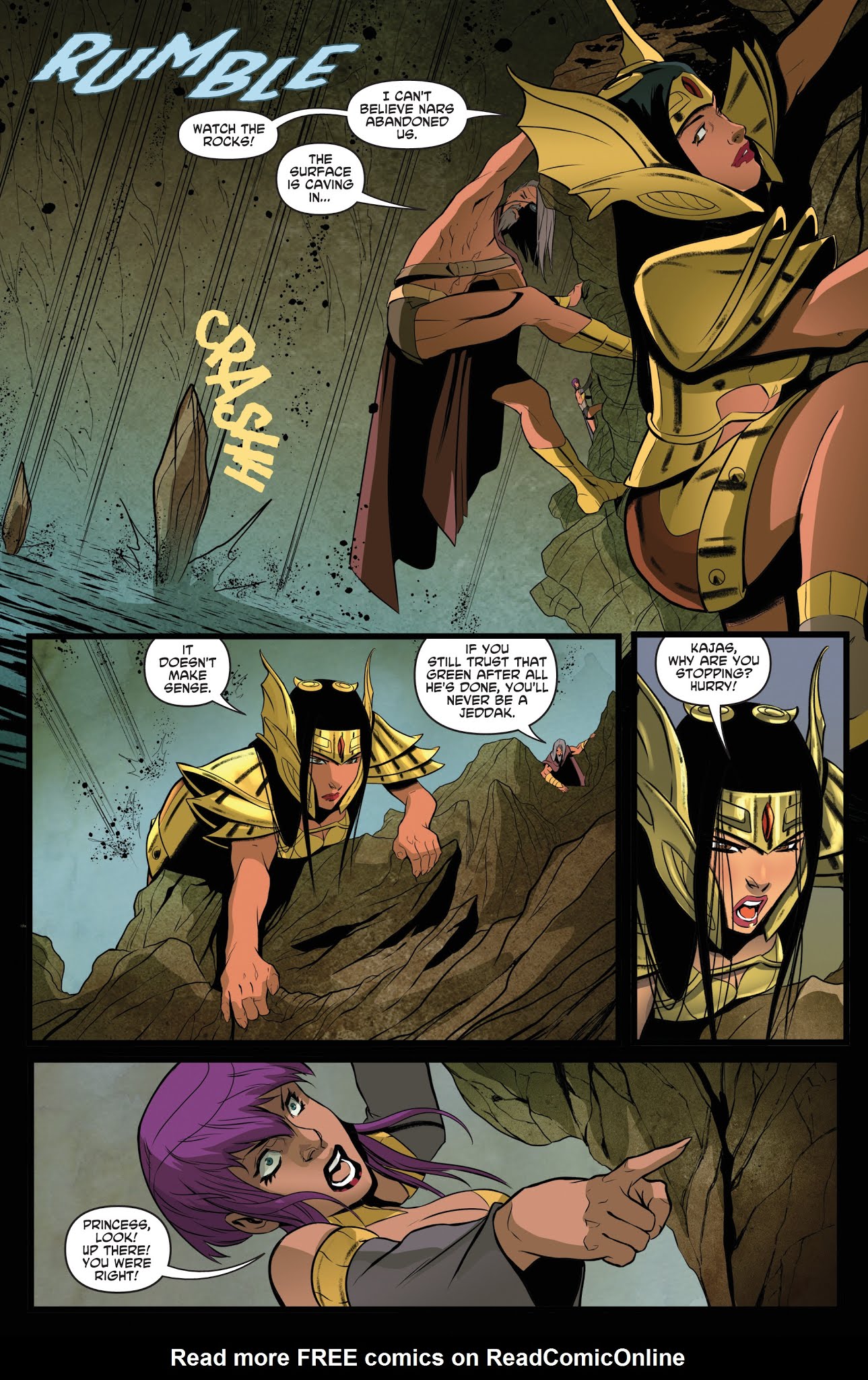 Read online Dejah Thoris, Volume 2 comic -  Issue #5 - 7