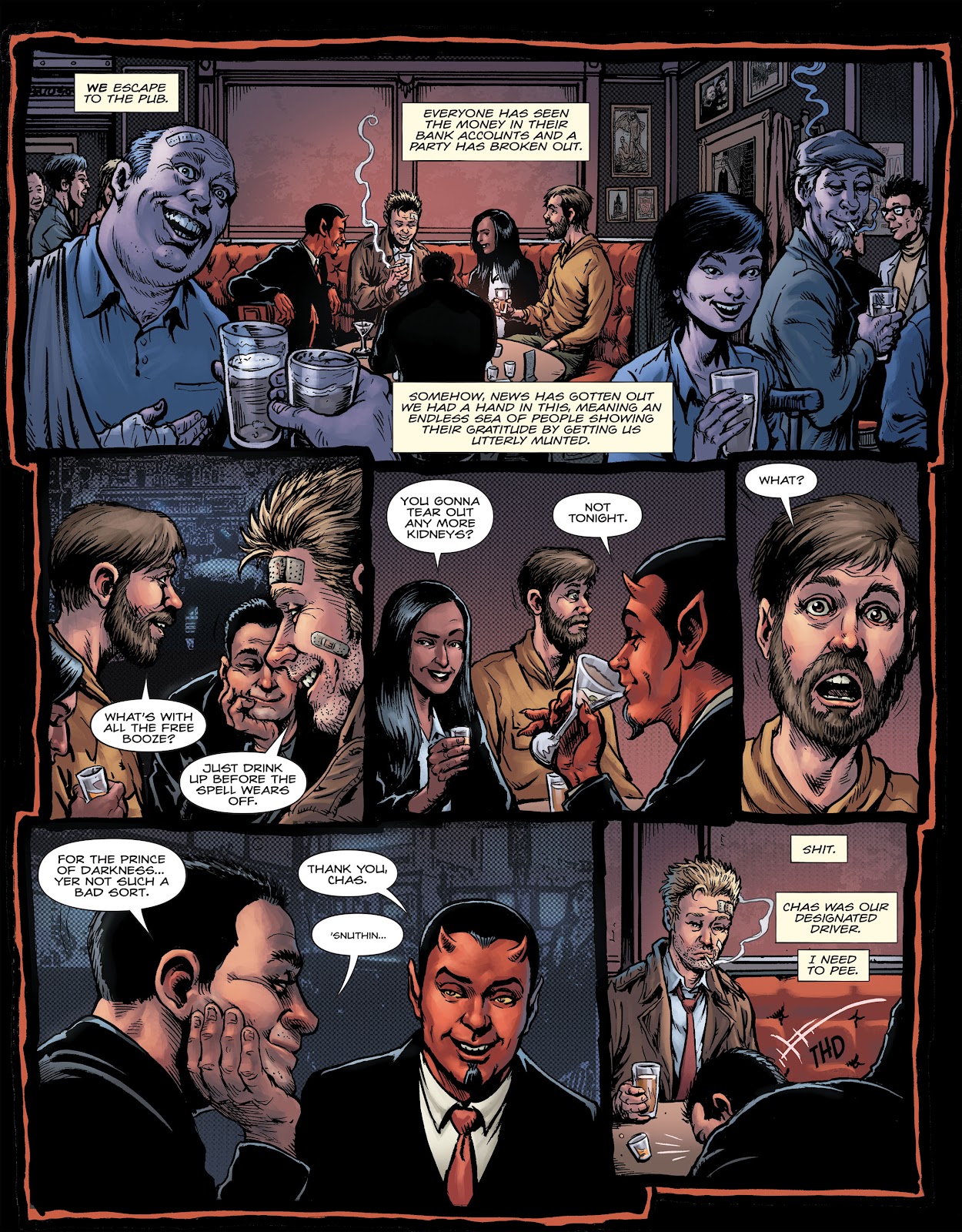 Hellblazer: Rise and Fall issue 3 - Page 40