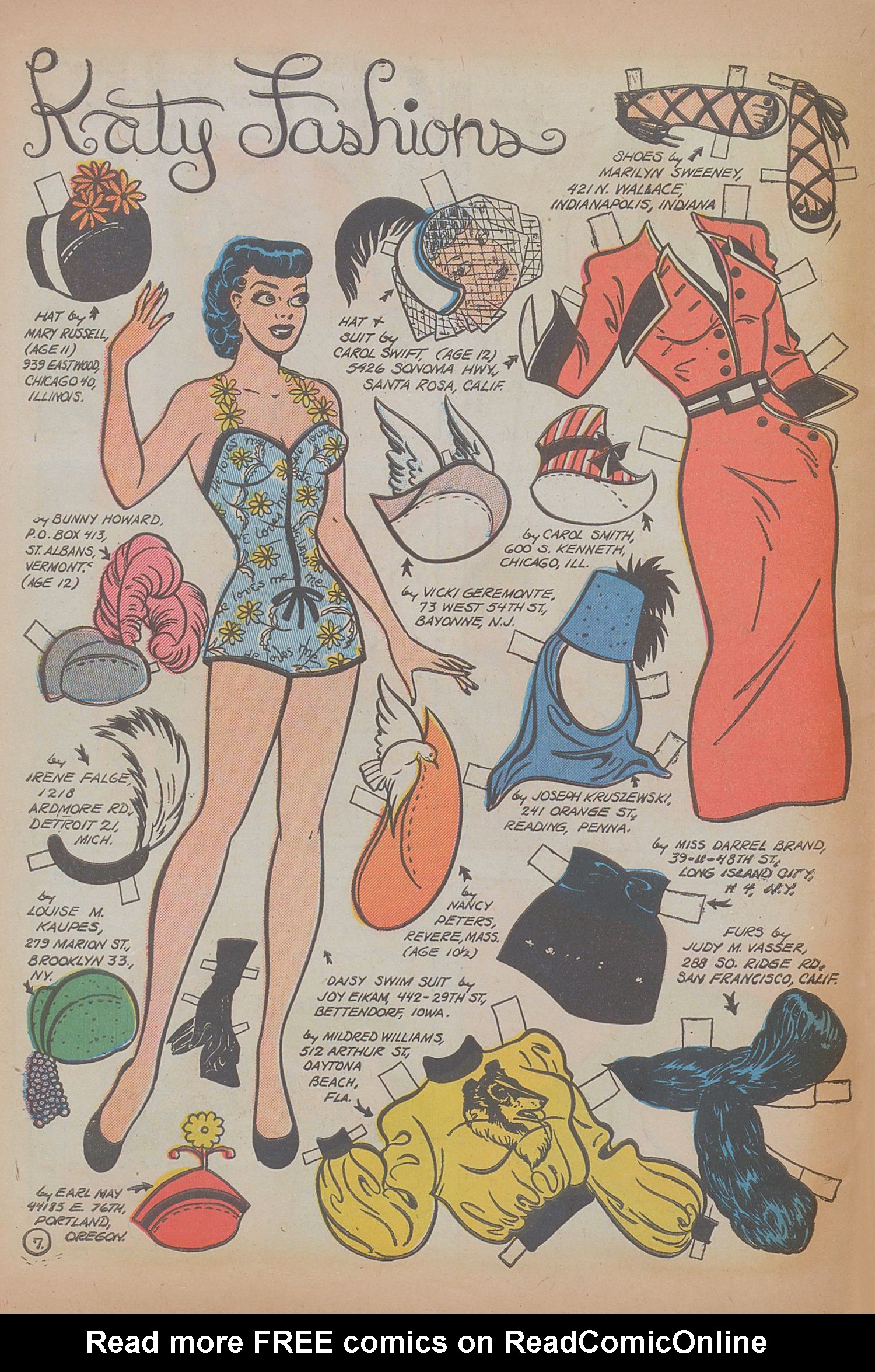 Read online Katy Keene (1949) comic -  Issue #4 - 10