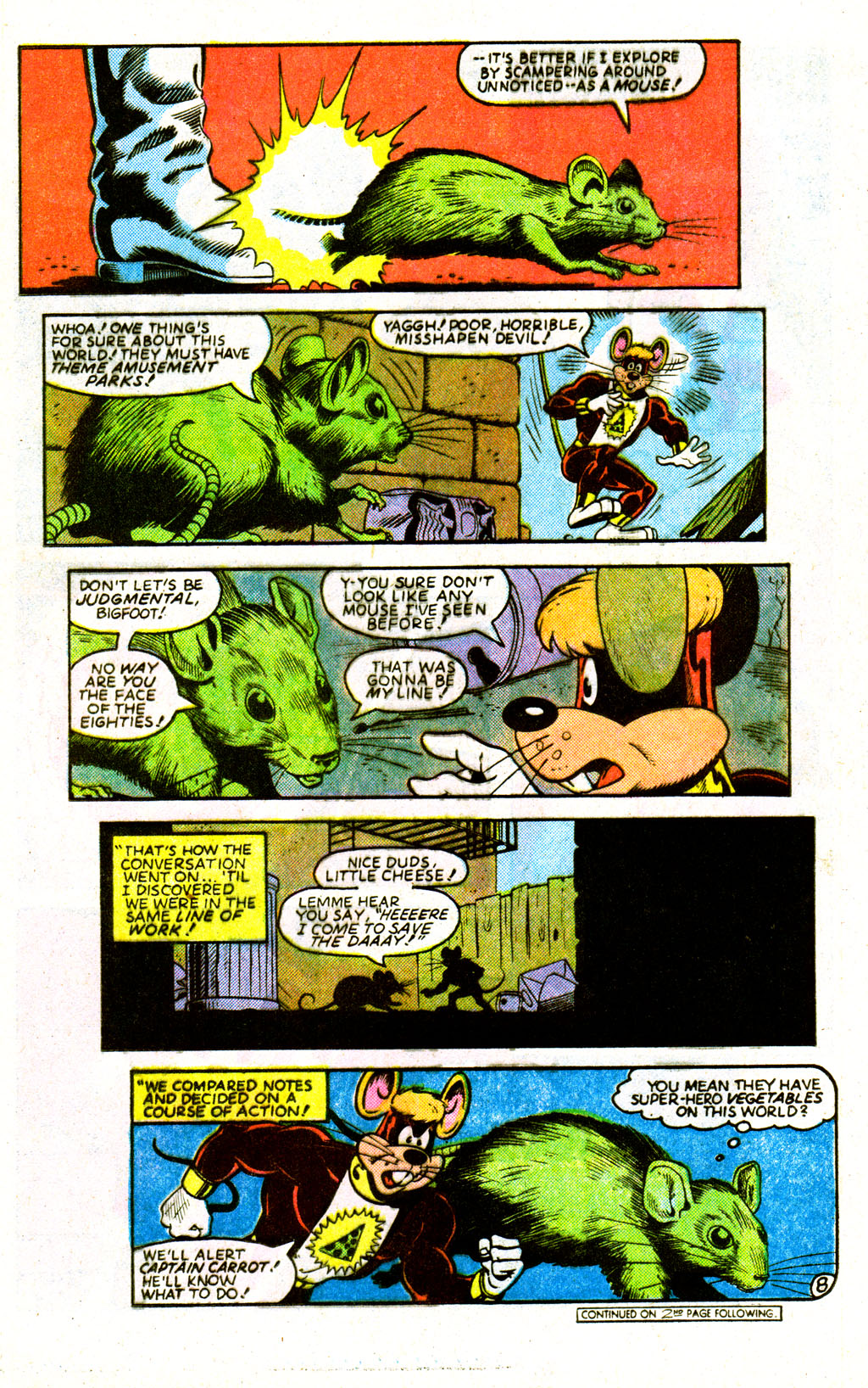 Read online Captain Carrot and His Amazing Zoo Crew! comic -  Issue #20 - 7