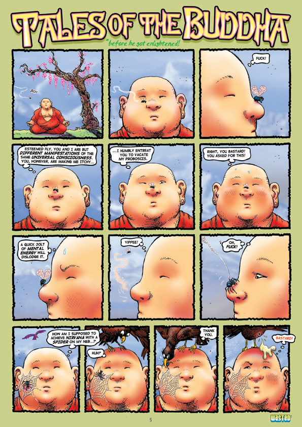 Read online Wasted comic -  Issue #1 - 5