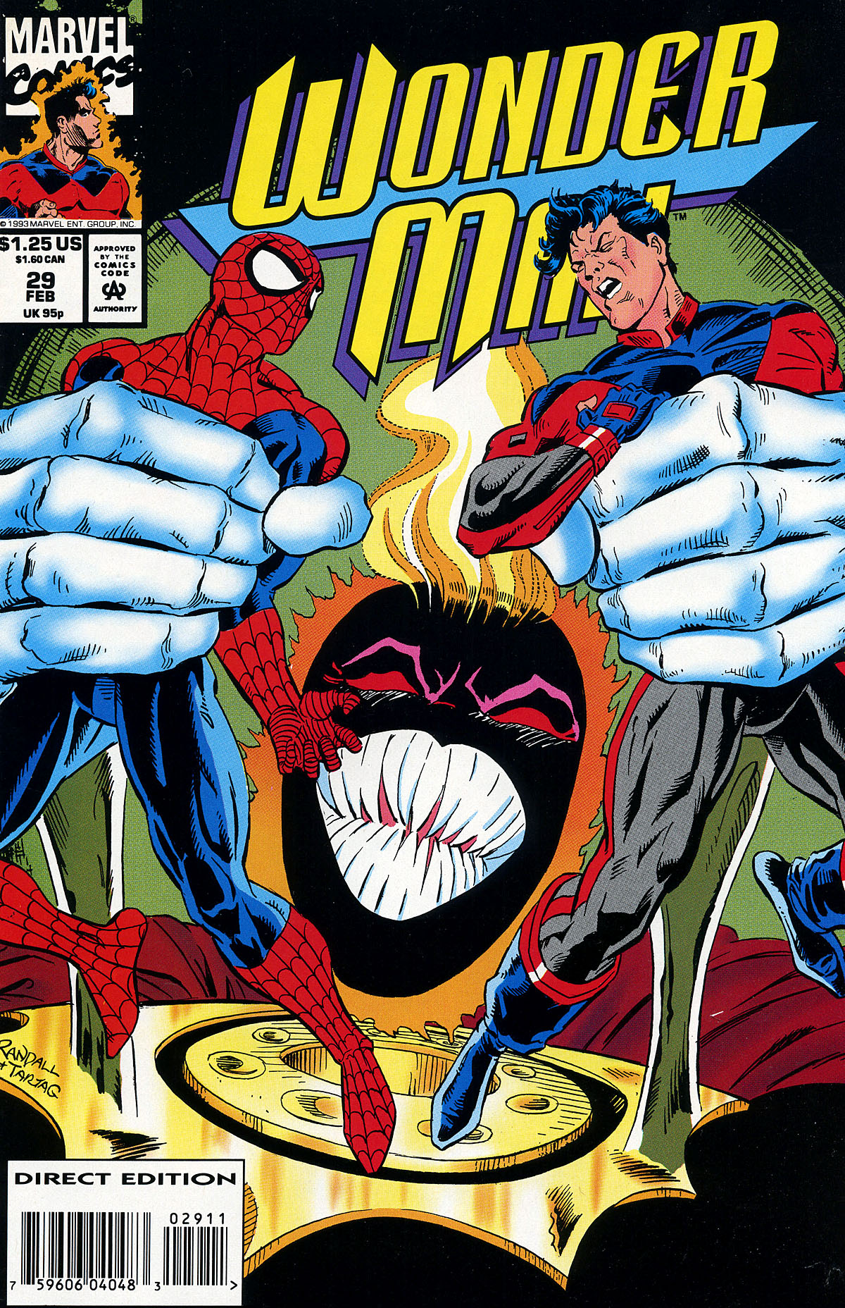 Read online Wonder Man (1991) comic -  Issue #29 - 1