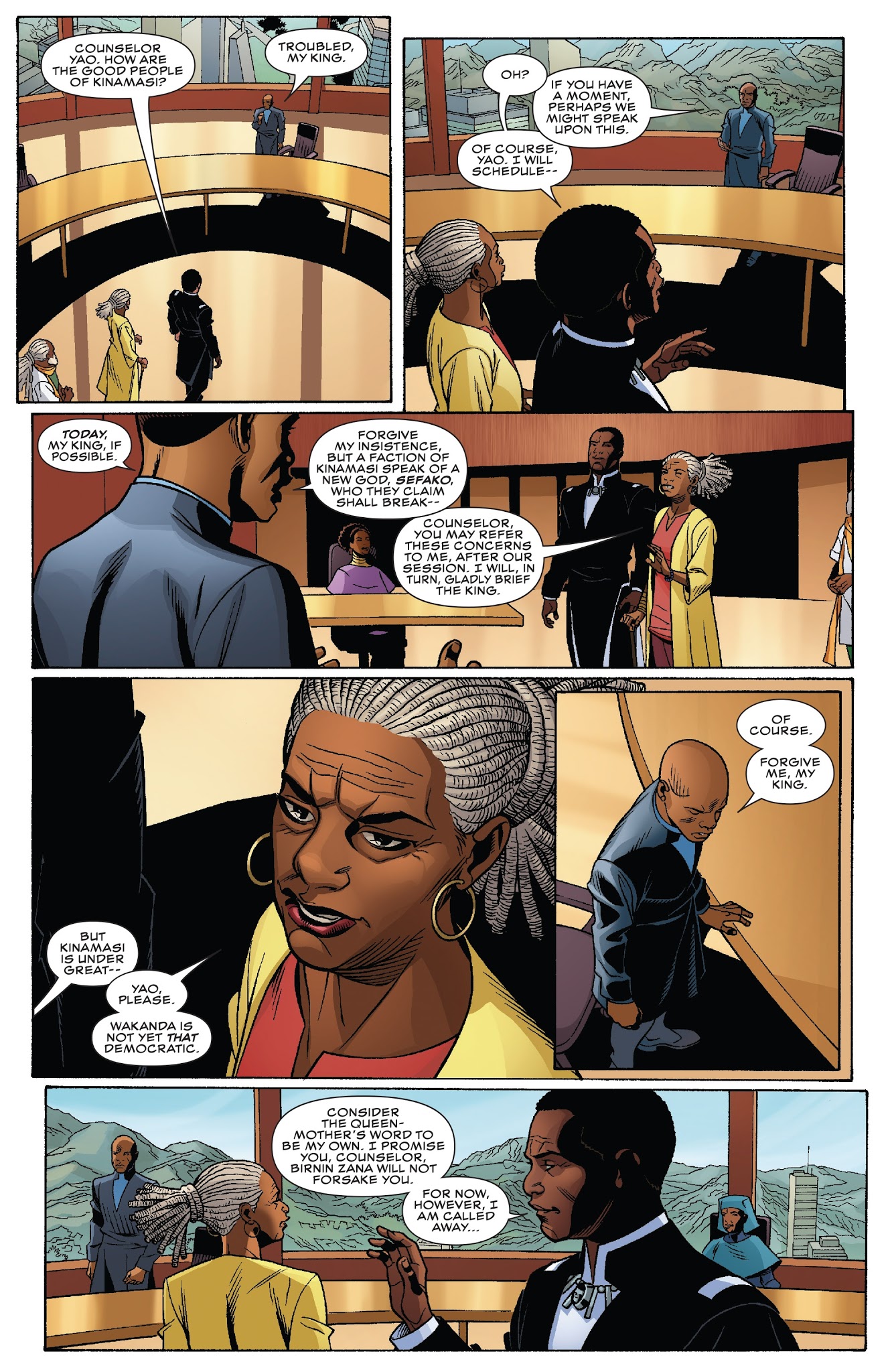 Read online Black Panther (2016) comic -  Issue #16 - 10