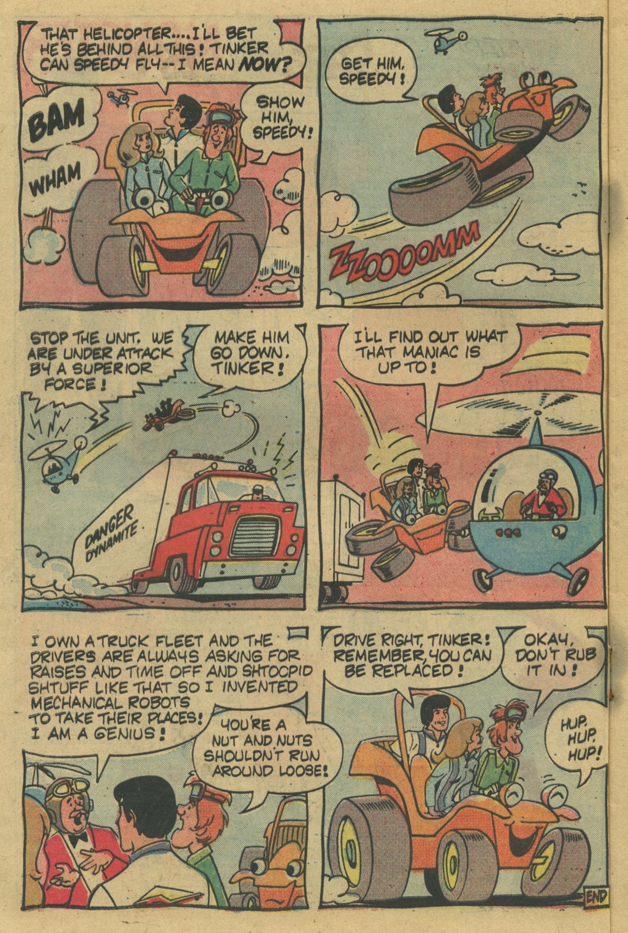 Read online Speed Buggy comic -  Issue #1 - 8