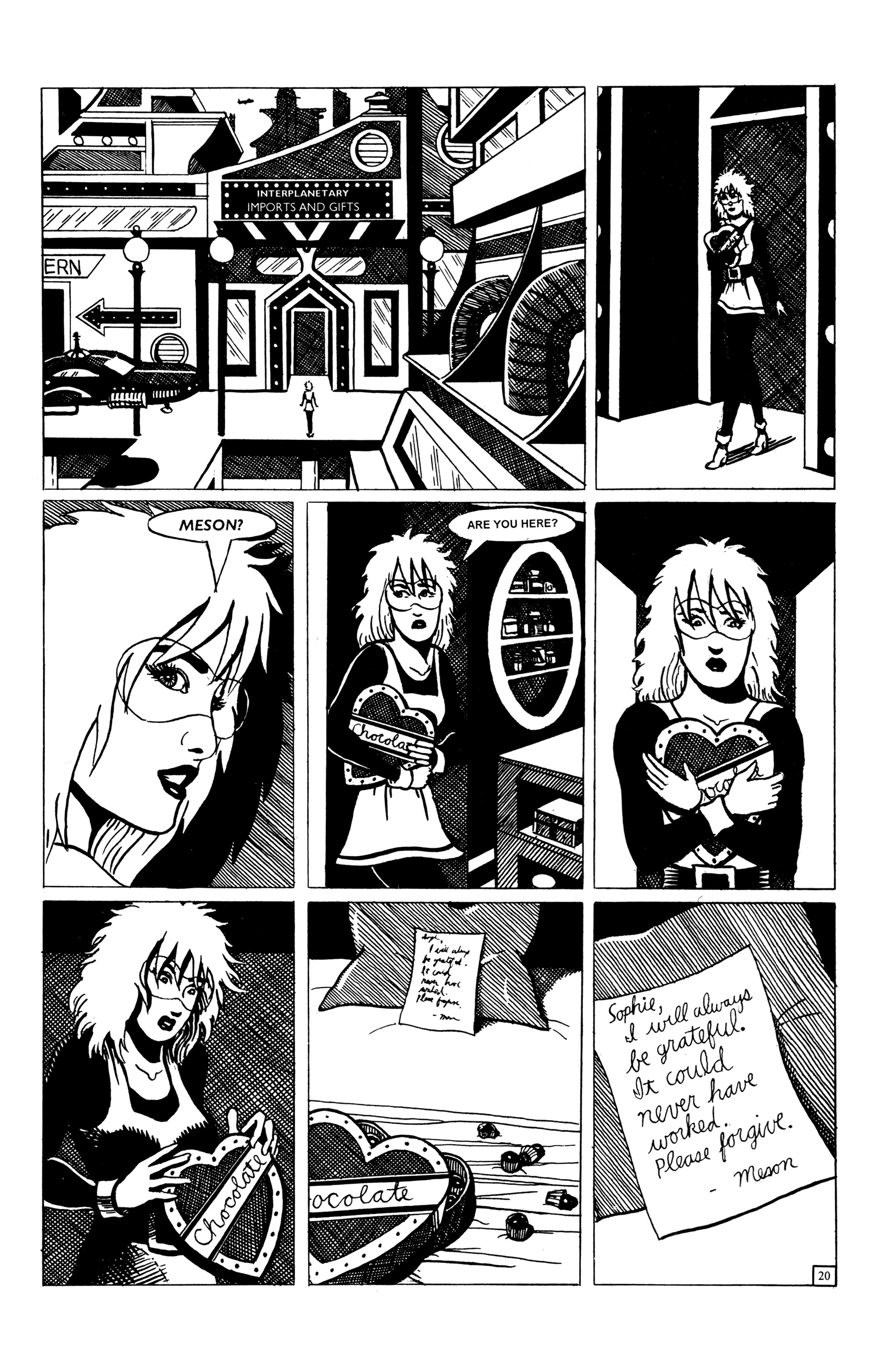 Read online Strange Attractors (1993) comic -  Issue #1 - 22