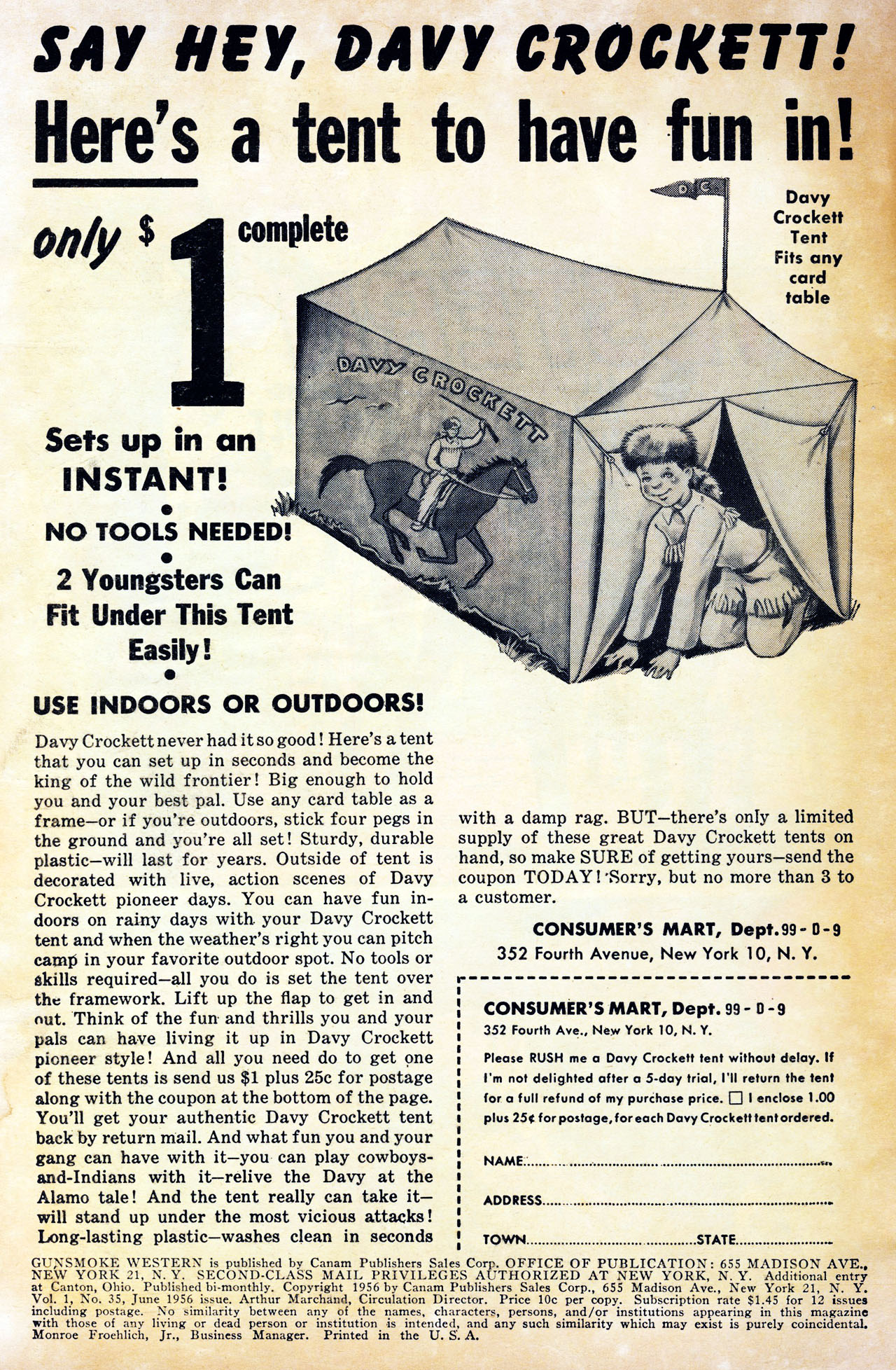 Read online Gunsmoke Western comic -  Issue #35 - 2