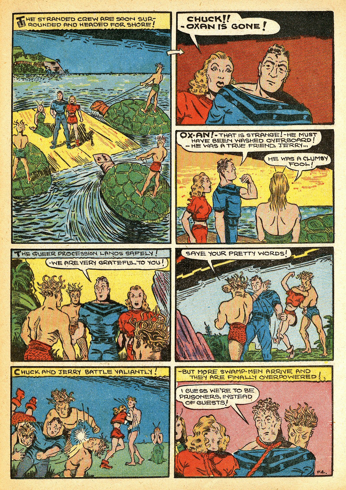 Read online Amazing Man Comics comic -  Issue #10 - 48