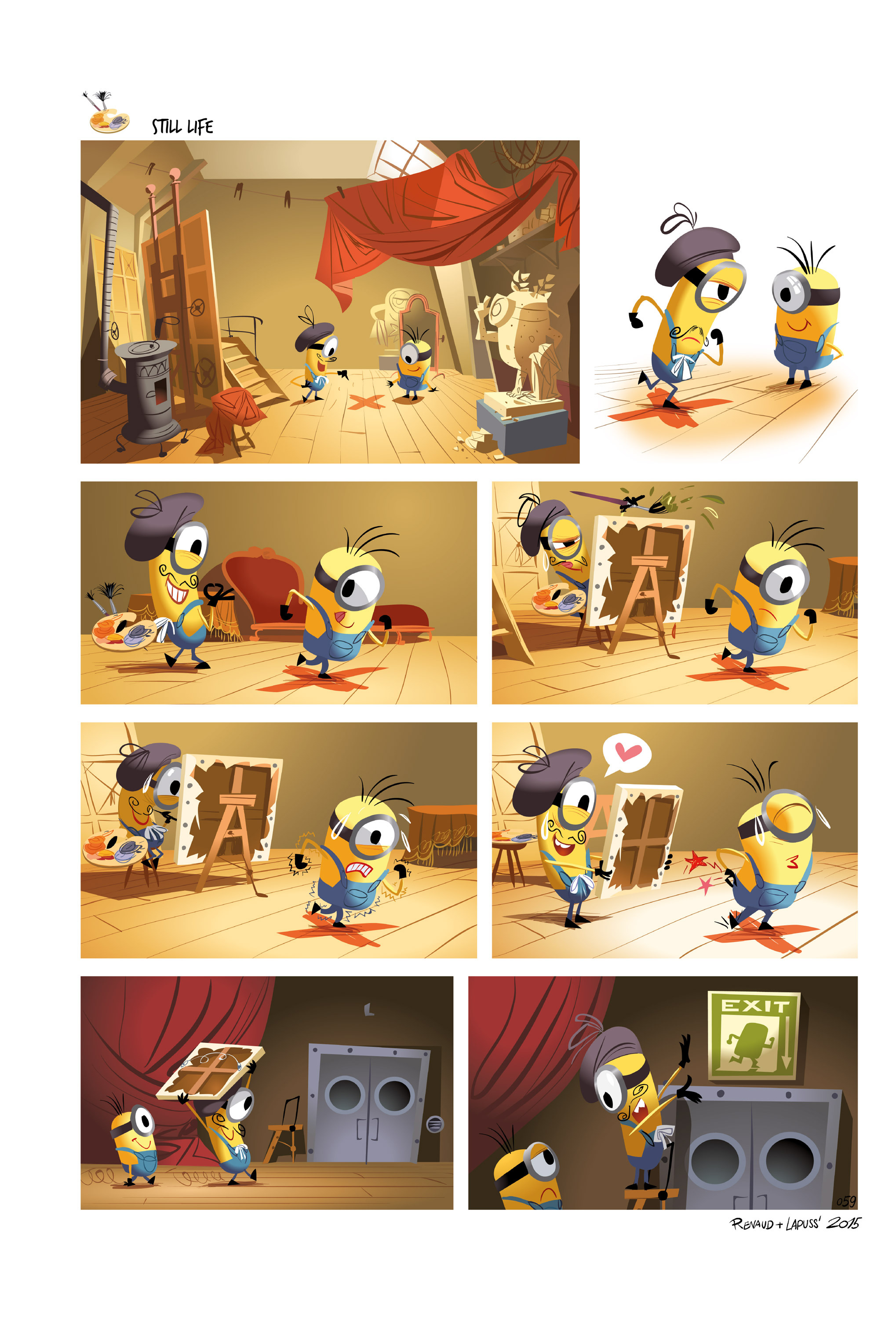 Read online Minions comic -  Issue #2 - 22