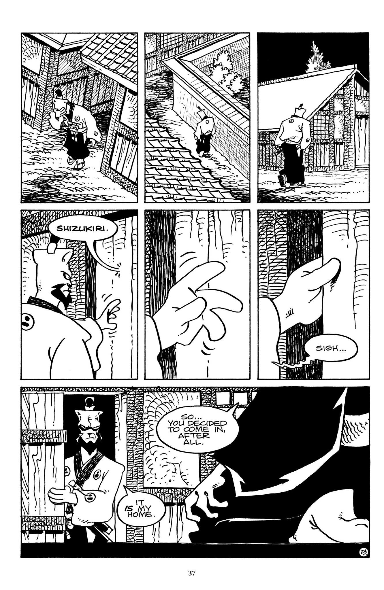 Read online The Usagi Yojimbo Saga comic -  Issue # TPB 6 - 36