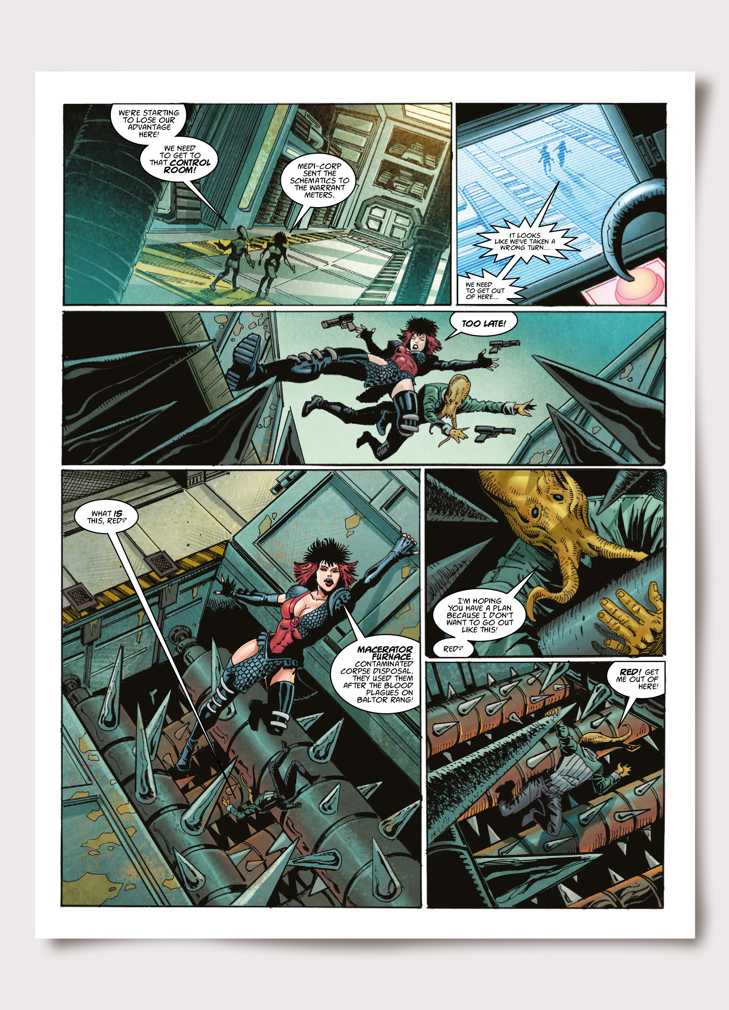 Read online 2000 AD Script Book comic -  Issue # TPB (Part 2) - 6