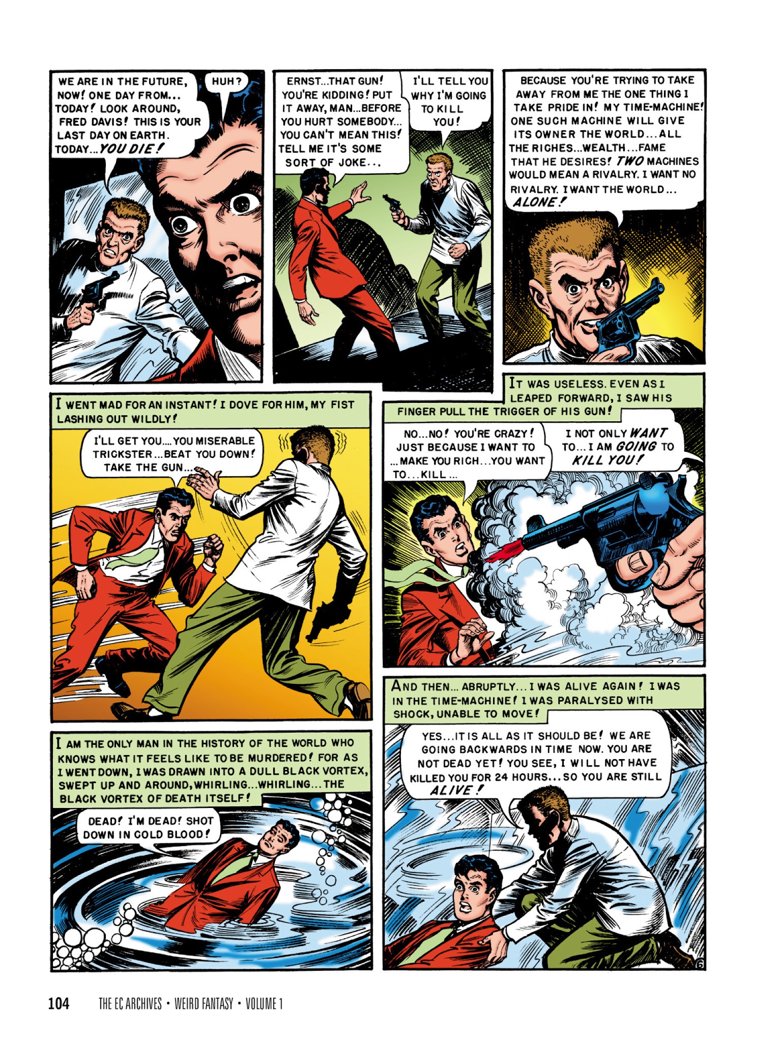 Read online The EC Archives: Weird Fantasy comic -  Issue # TPB 1 - 106