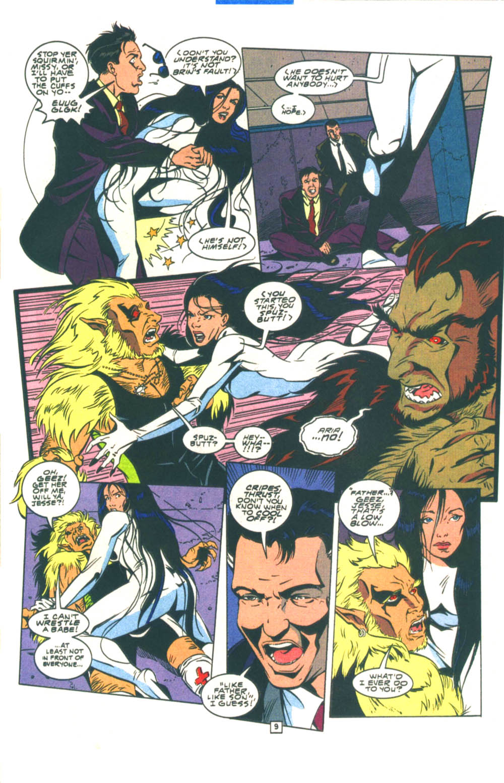Read online Timber Wolf comic -  Issue #1 - 10