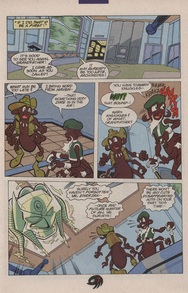 Read online Knuckles the Echidna comic -  Issue #7 - 13