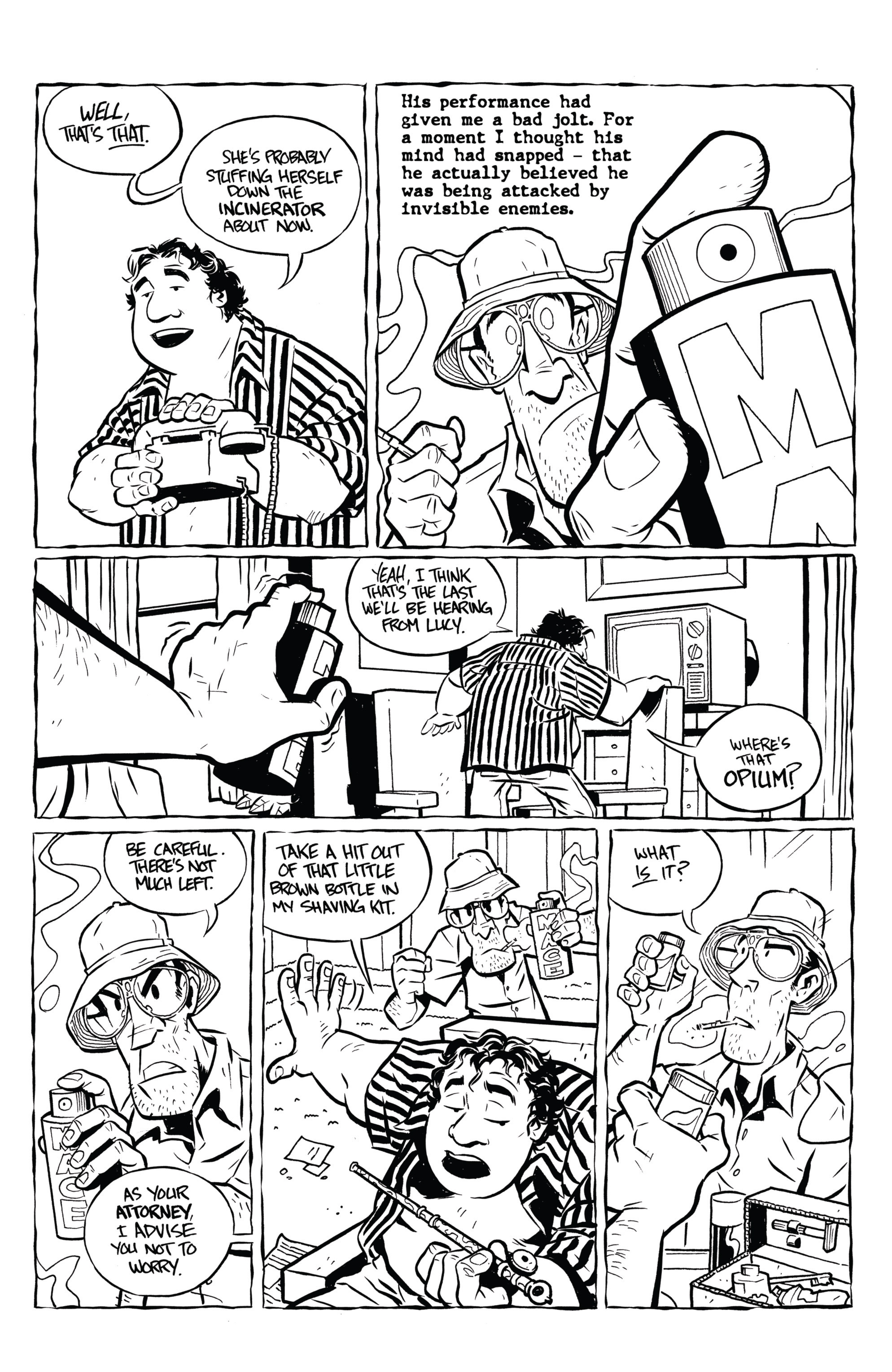 Read online Hunter S. Thompson's Fear and Loathing in Las Vegas comic -  Issue #3 - 35