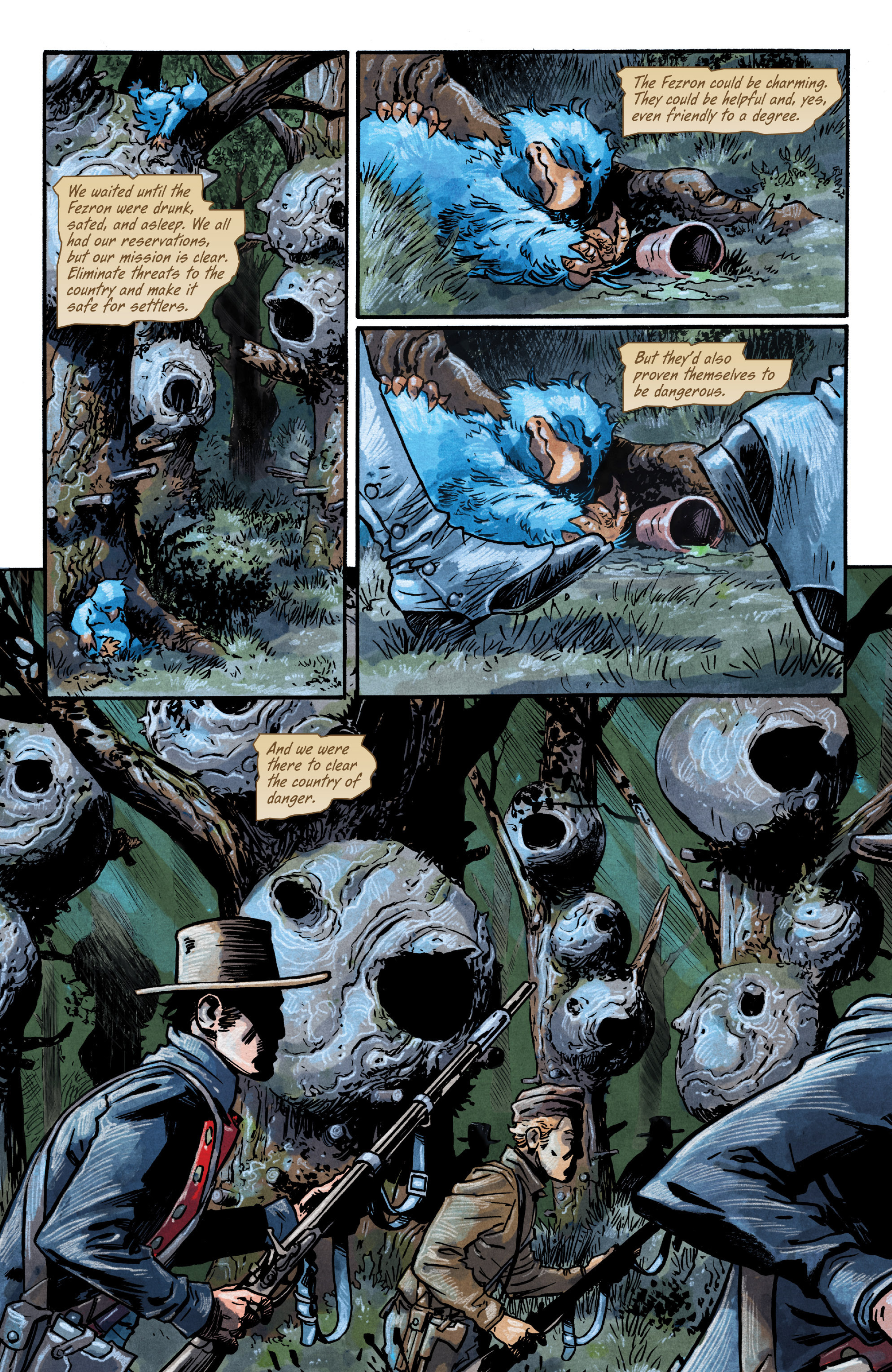 Read online Manifest Destiny comic -  Issue #18 - 20