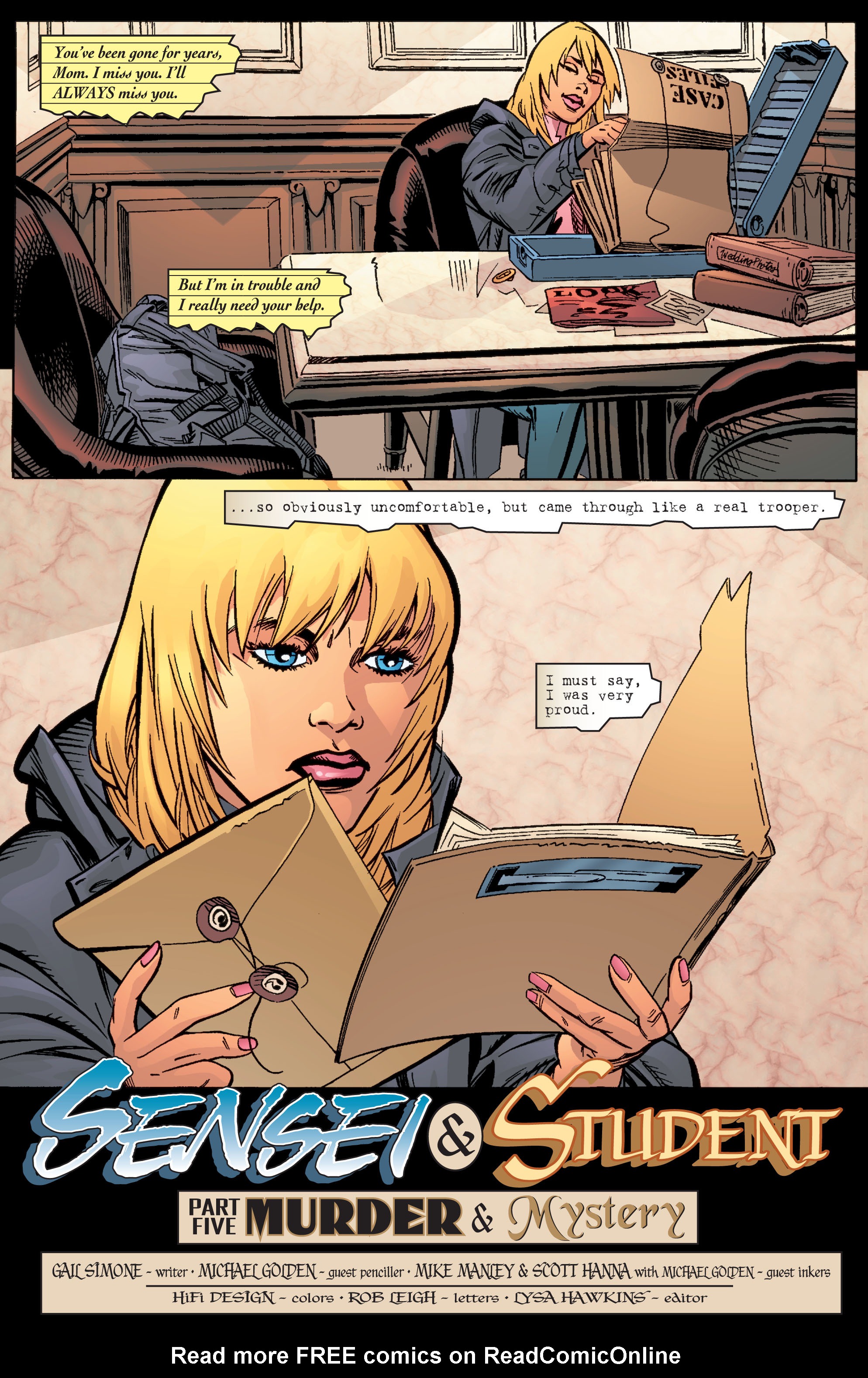 Read online Birds of Prey (1999) comic -  Issue #66 - 3