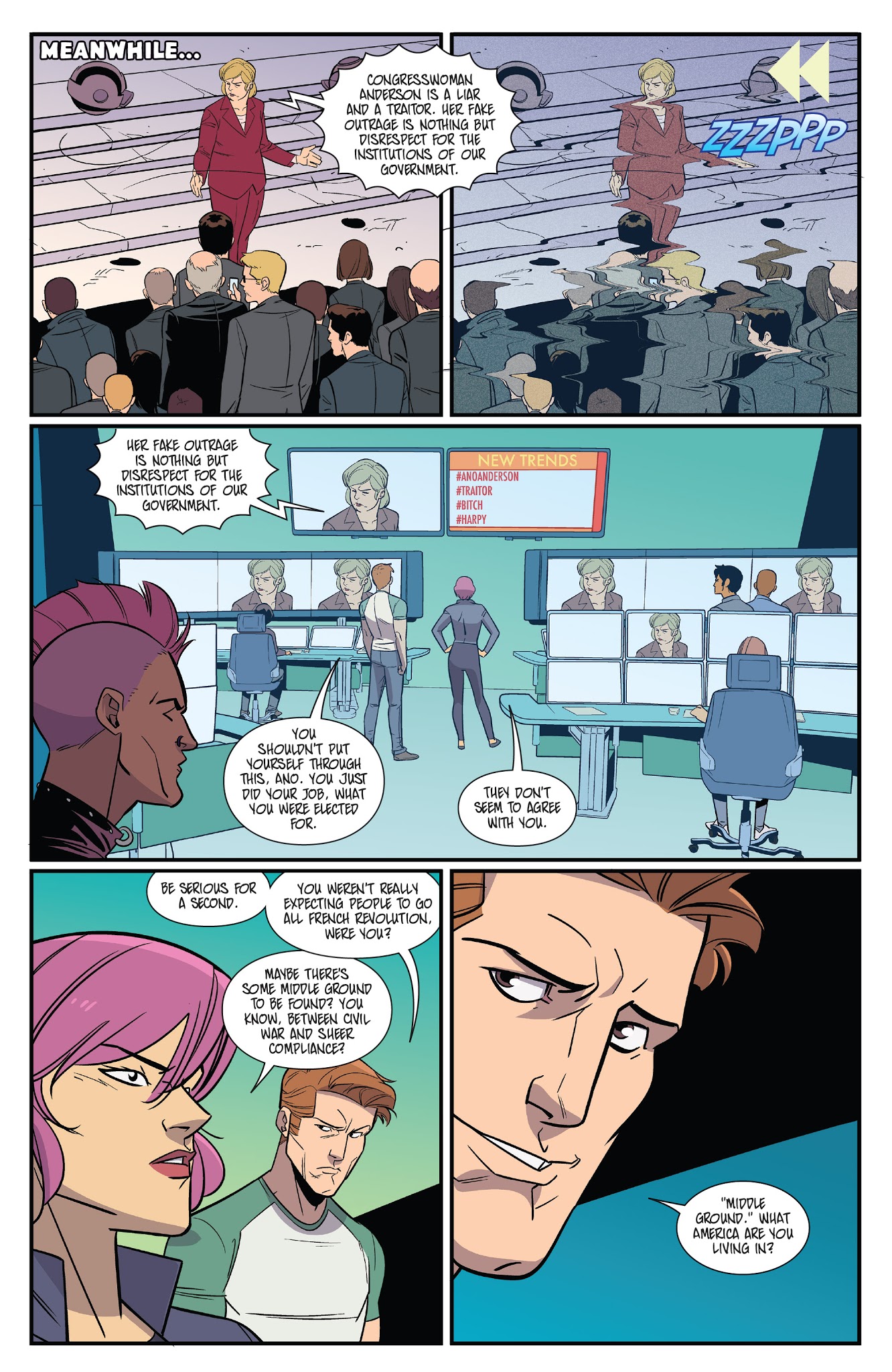 Read online The Infinite Loop: Nothing But The Truth comic -  Issue #4 - 8