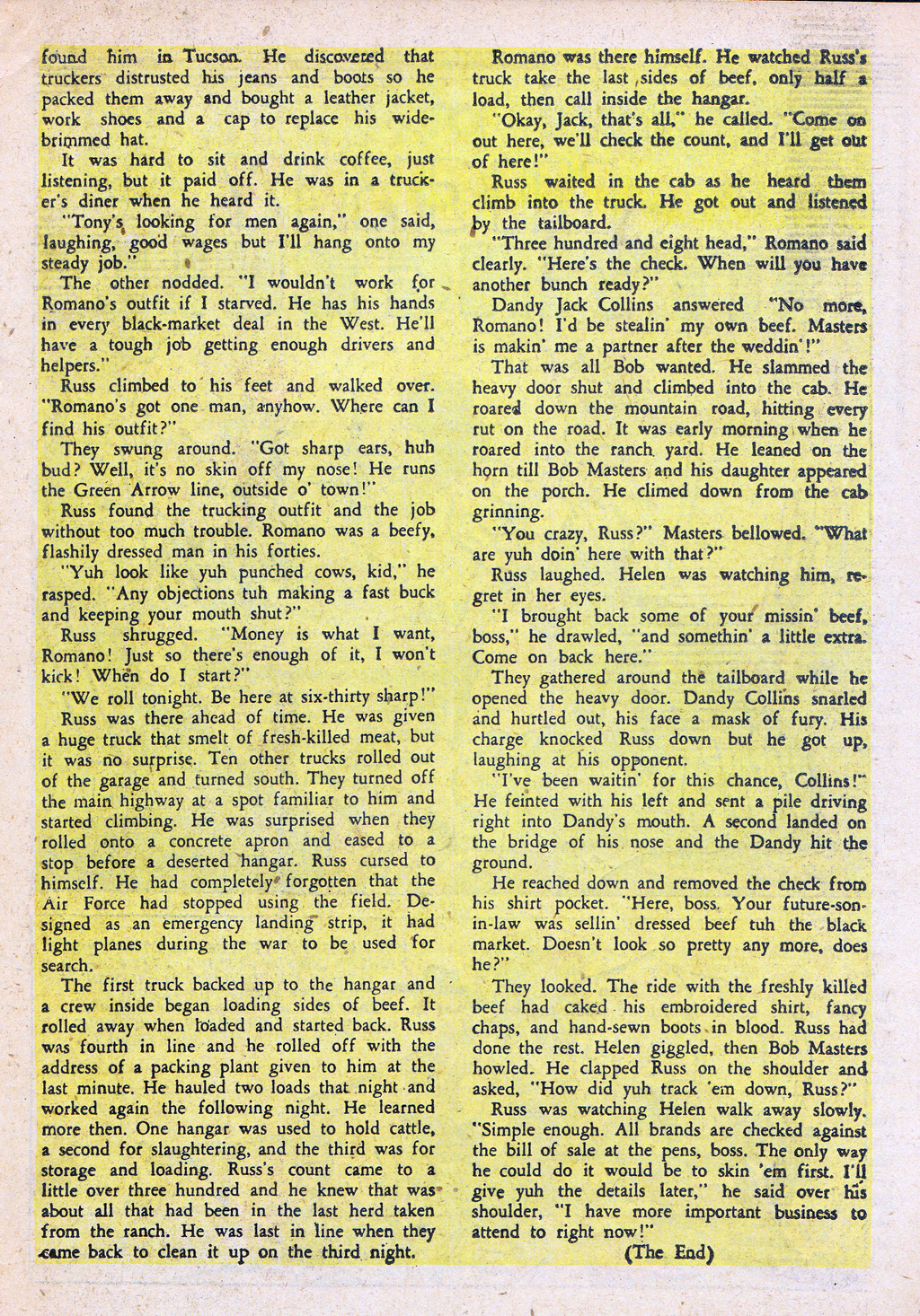 Read online Cowboy Western Comics (1948) comic -  Issue #38 - 19
