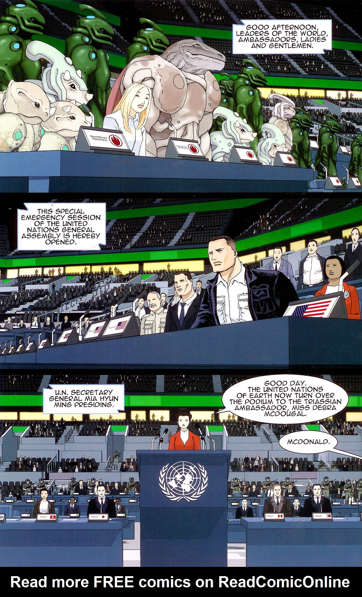 Read online Dinowars comic -  Issue #3 - 5