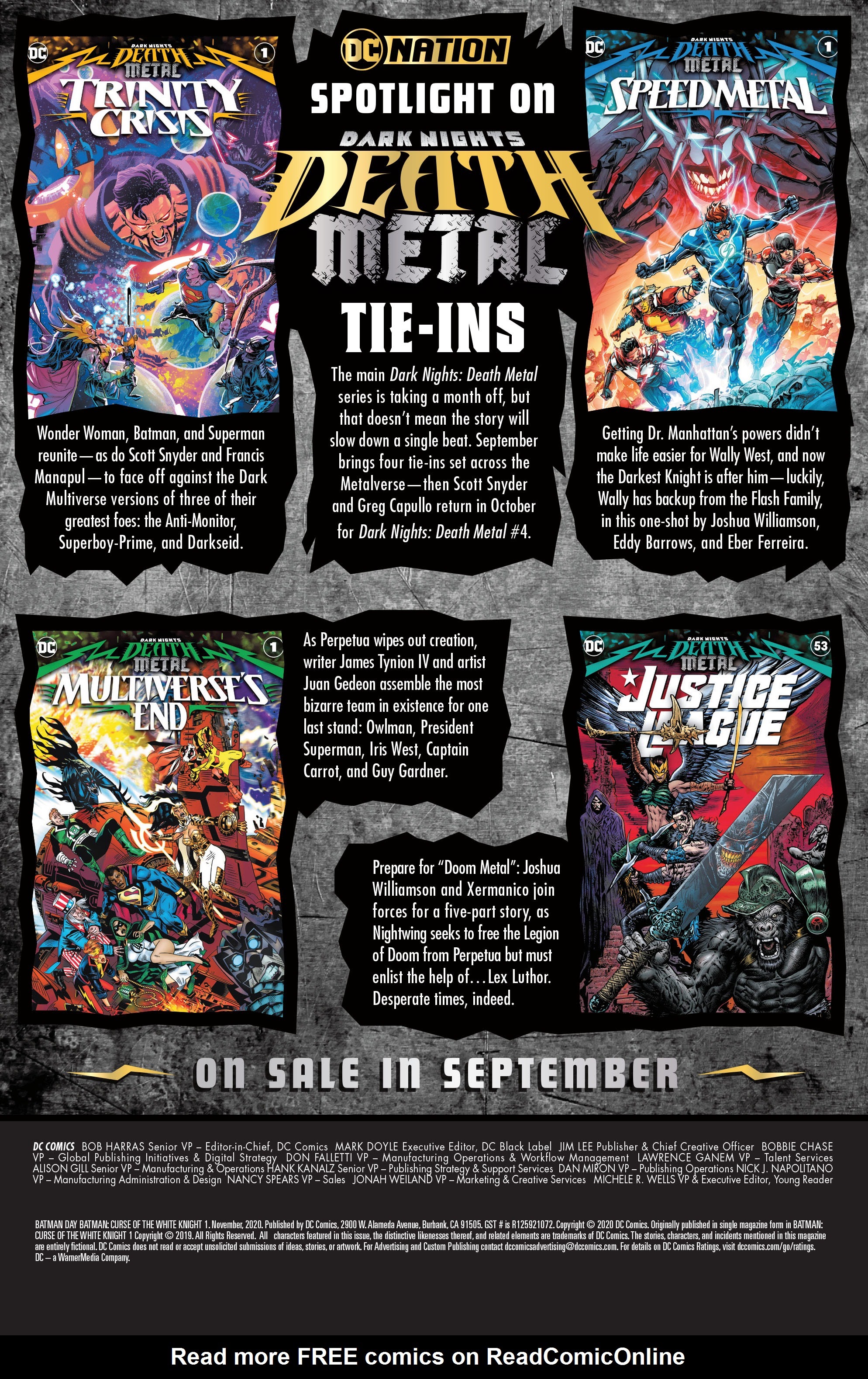 Read online Batman: Curse of the White Knight comic -  Issue # _Batman Day Special Edition - 32