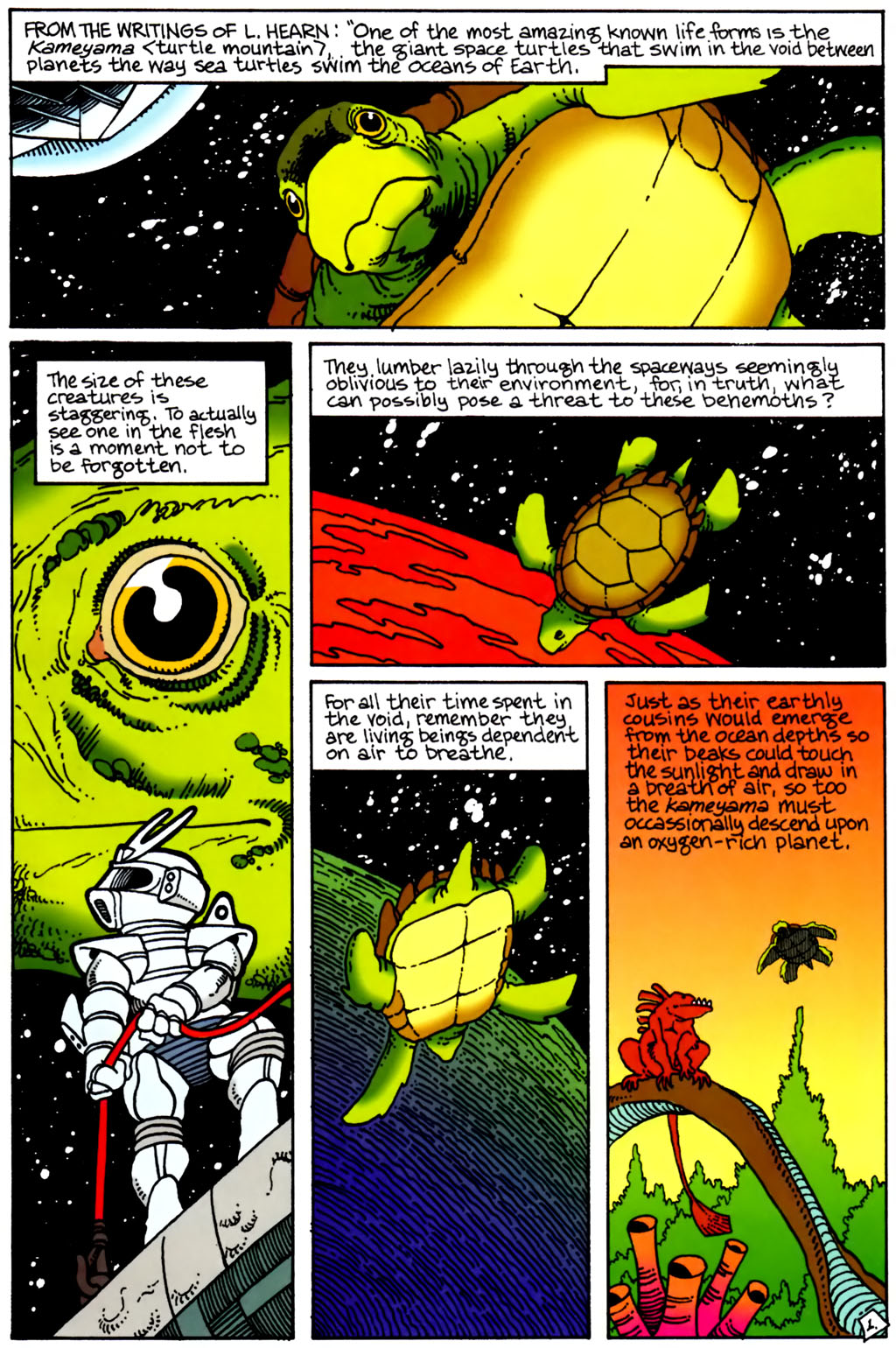 Read online Space Usagi Volume 2 comic -  Issue #1 - 3