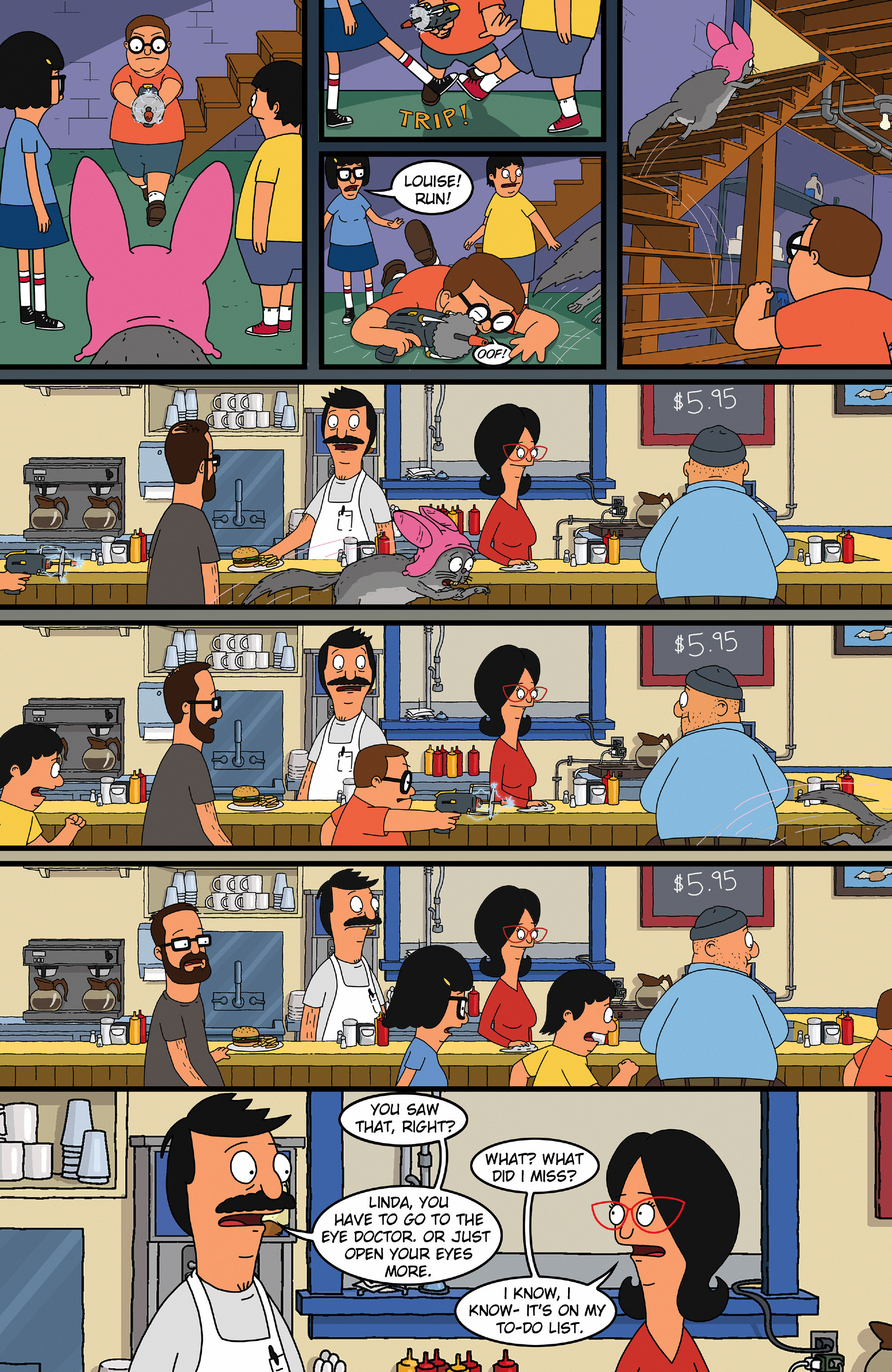 Read online Bob's Burgers (2015) comic -  Issue #14 - 24