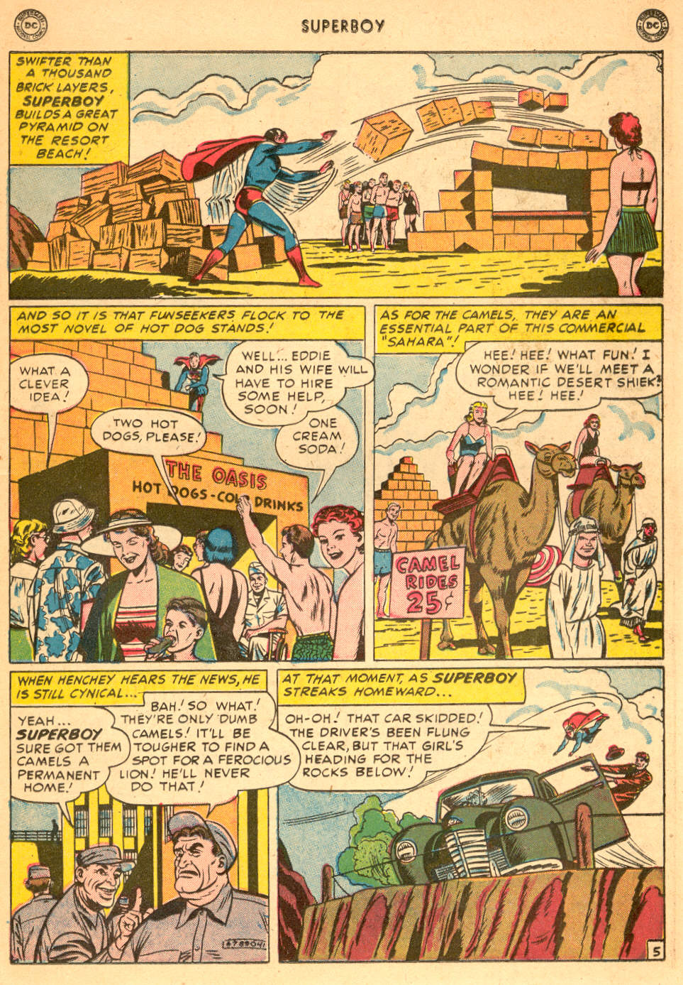 Read online Superboy (1949) comic -  Issue #5 - 18