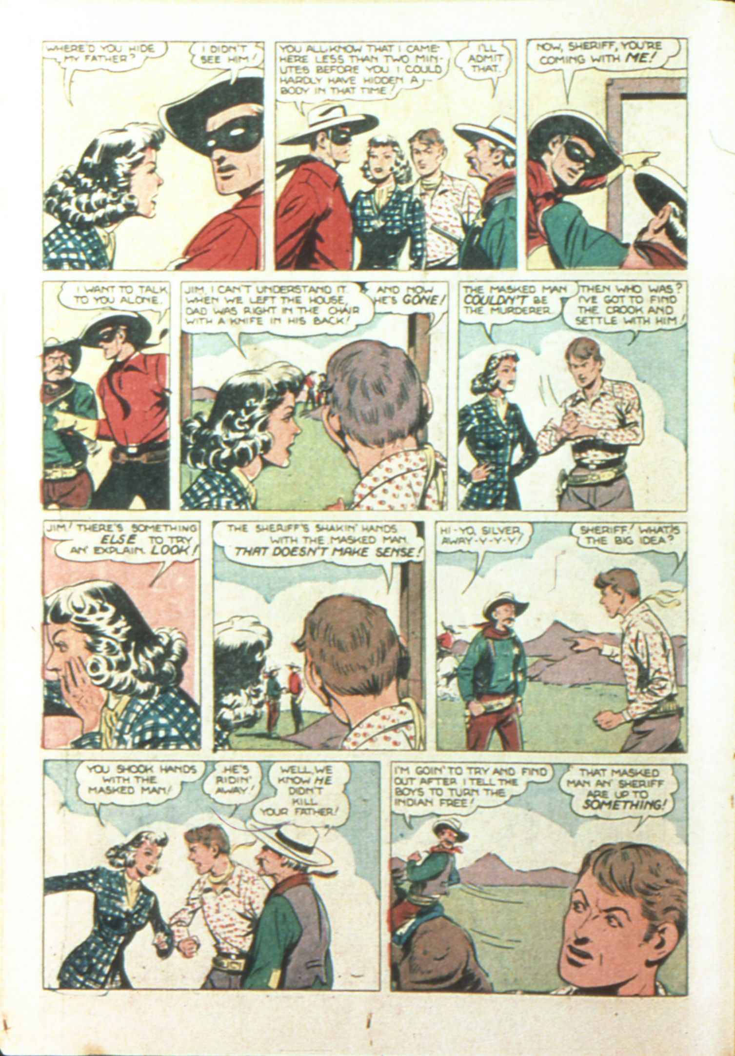 Read online The Lone Ranger (1948) comic -  Issue #1 - 19