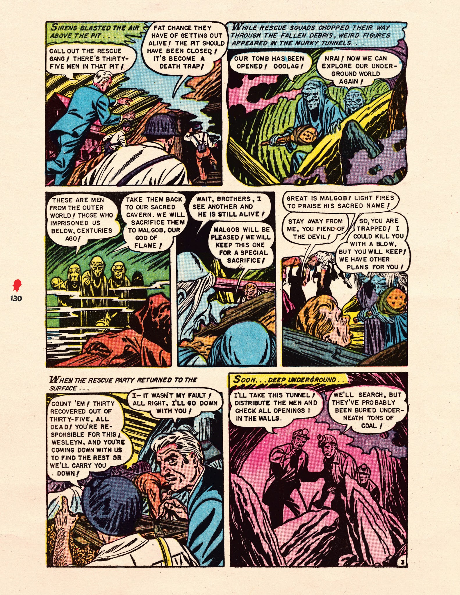 Read online Chilling Archives of Horror Comics comic -  Issue # TPB 10 - 131