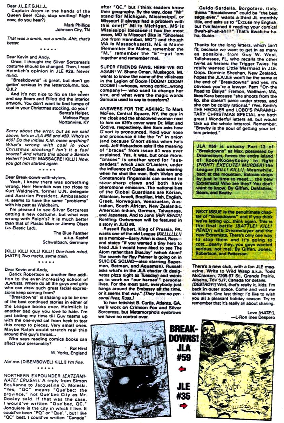 Read online Justice League Europe comic -  Issue #34 - 25