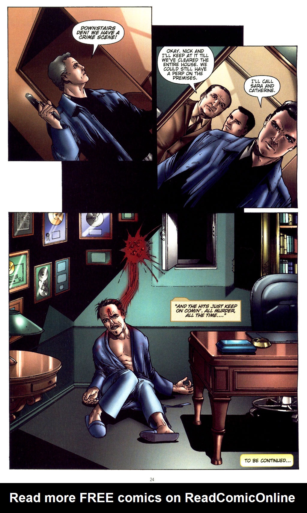 Read online CSI: Crime Scene Investigation: Bad Rap comic -  Issue #3 - 25